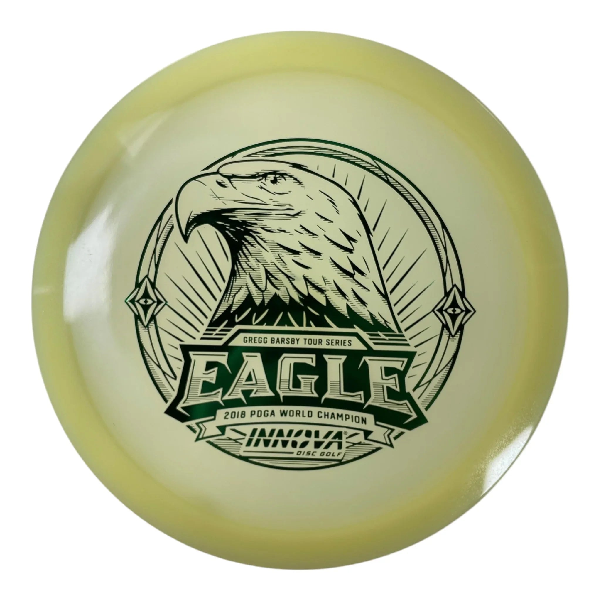 Innova Champion Discs Eagle | Proto Glow Champion | Glow/Green 173-174g (Gregg Barbsy) Disc Golf