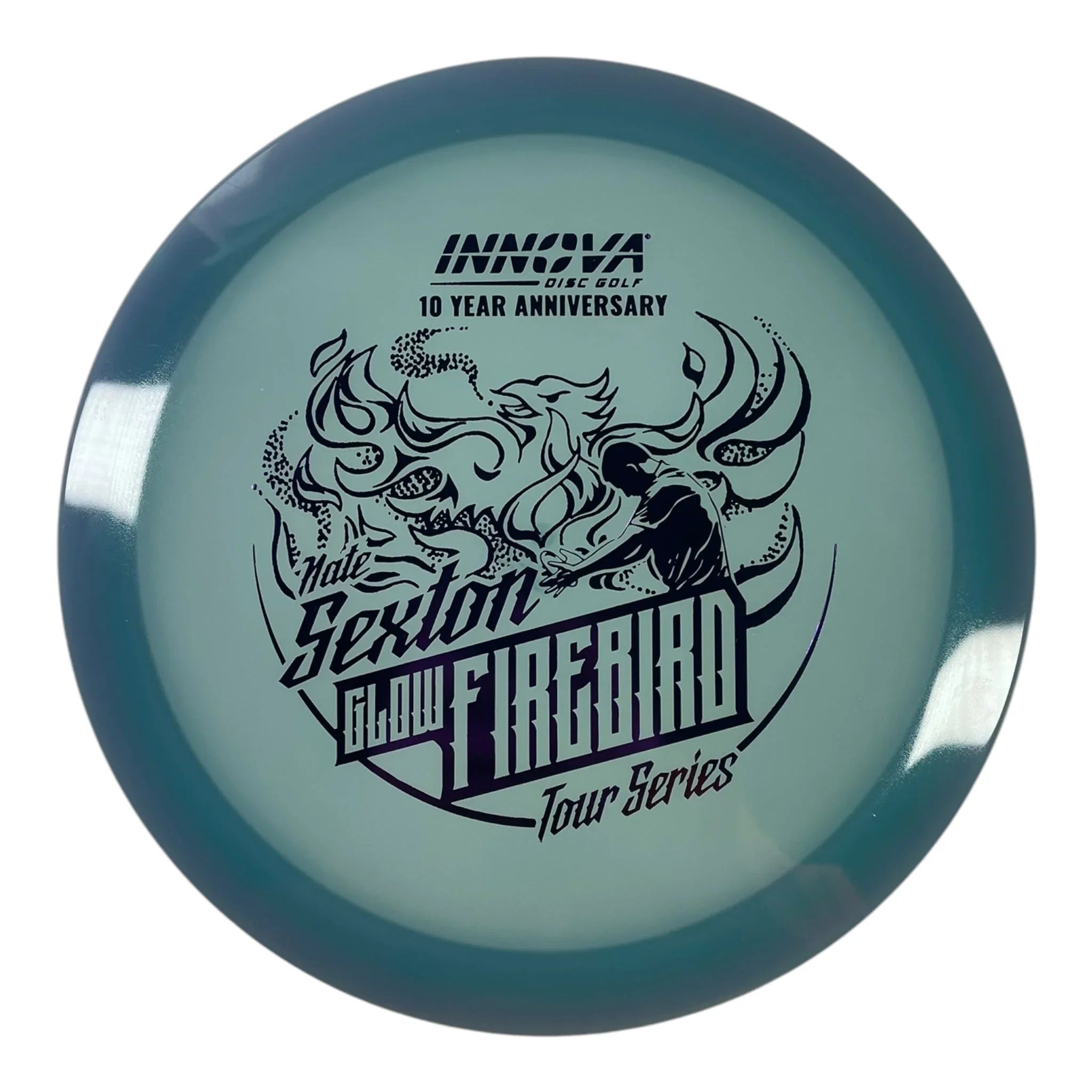 Innova Champion Discs Firebird | Champion Proto Glow | Blue/Purple 173g (Nate Sexton 10 Year Anniversary) Disc Golf