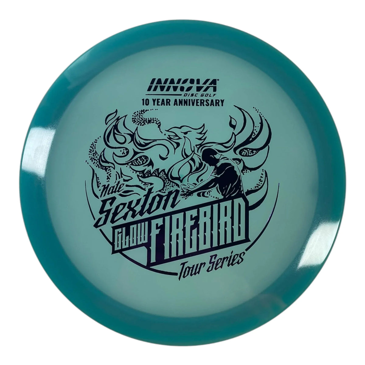 Innova Champion Discs Firebird | Champion Proto Glow | Blue/Purple 173g (Nate Sexton 10 Year Anniversary) Disc Golf