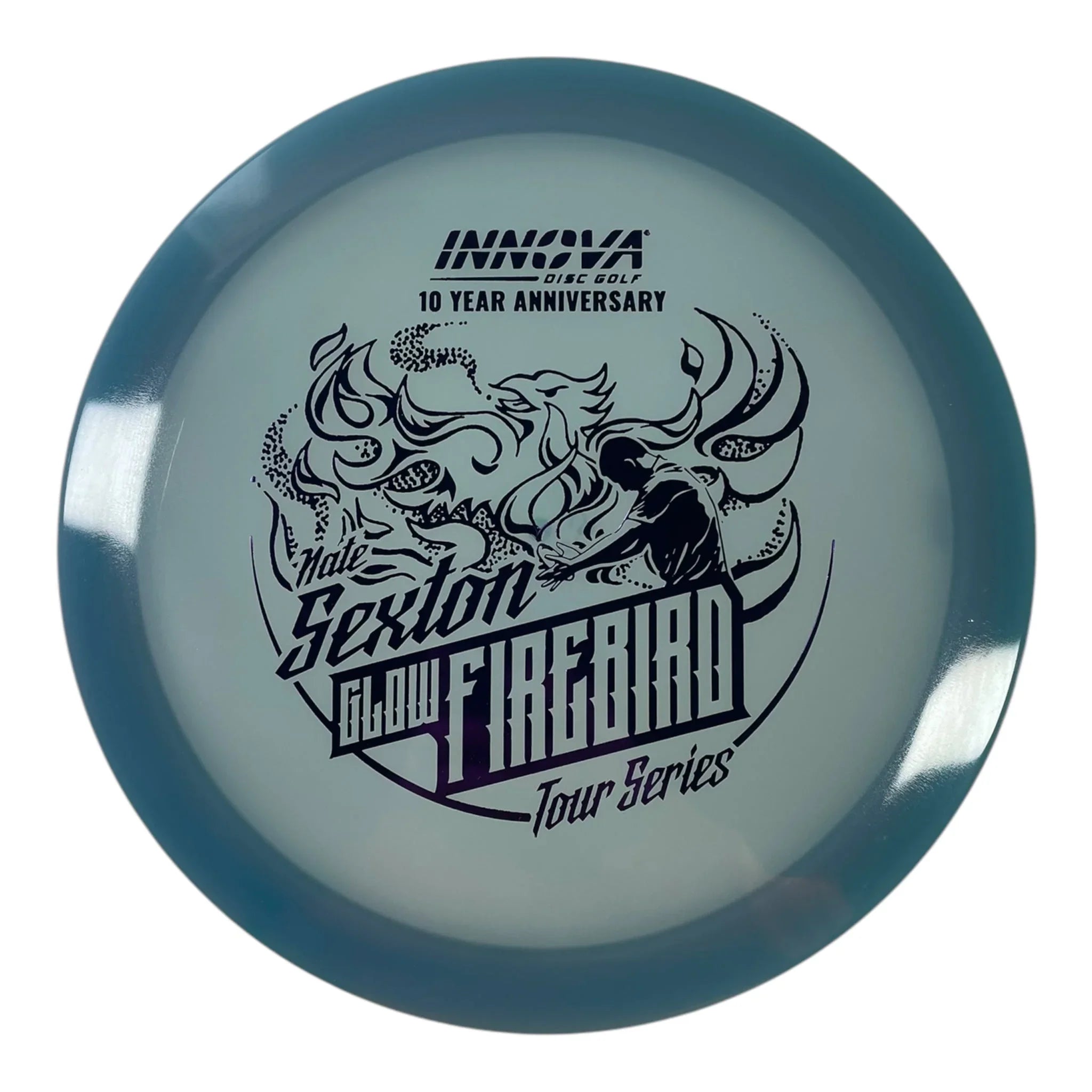 Innova Champion Discs Firebird | Champion Proto Glow | Blue/Purple 173g (Nate Sexton 10 Year Anniversary) Disc Golf