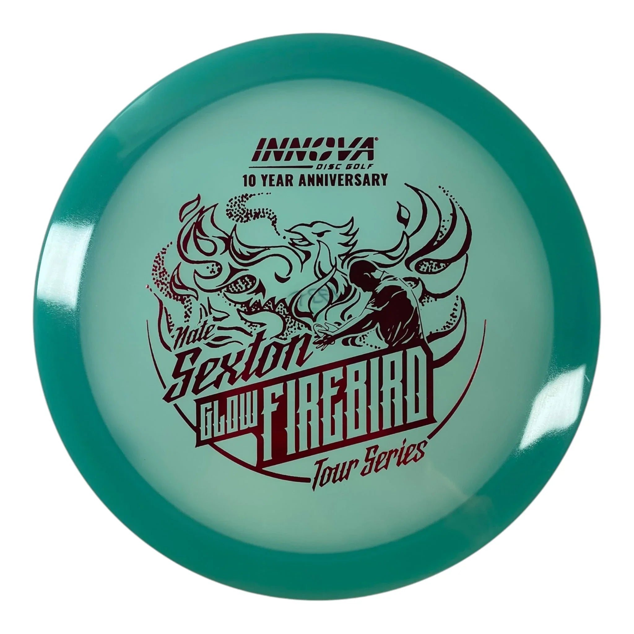 Innova Champion Discs Firebird | Champion Proto Glow | Blue/Red 173g (Nate Sexton 10 Year Anniversary) Disc Golf