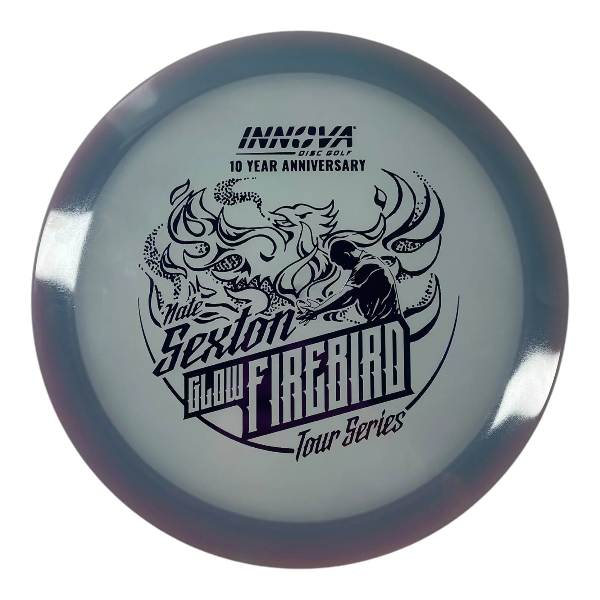 Innova Champion Discs Firebird | Champion Proto Glow | Purple/Purple 173g (Nate Sexton 10 Year Anniversary) Disc Golf