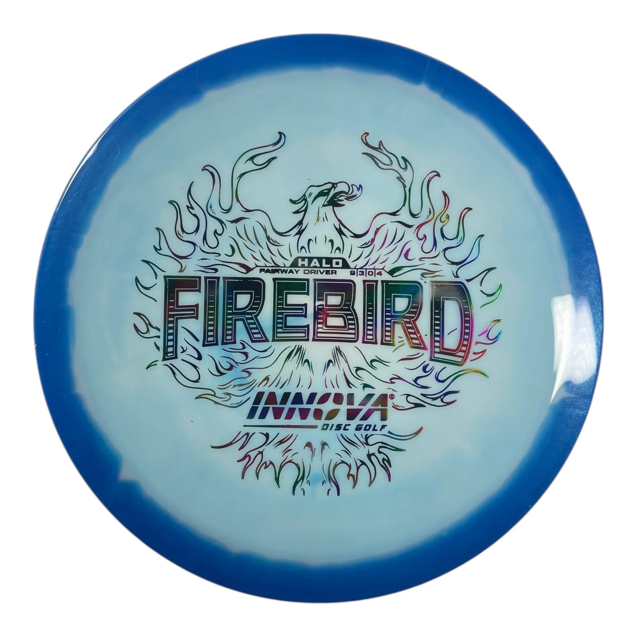 Innova Champion Discs Firebird | Halo Star | Blue/Rainbow 173g Disc Golf