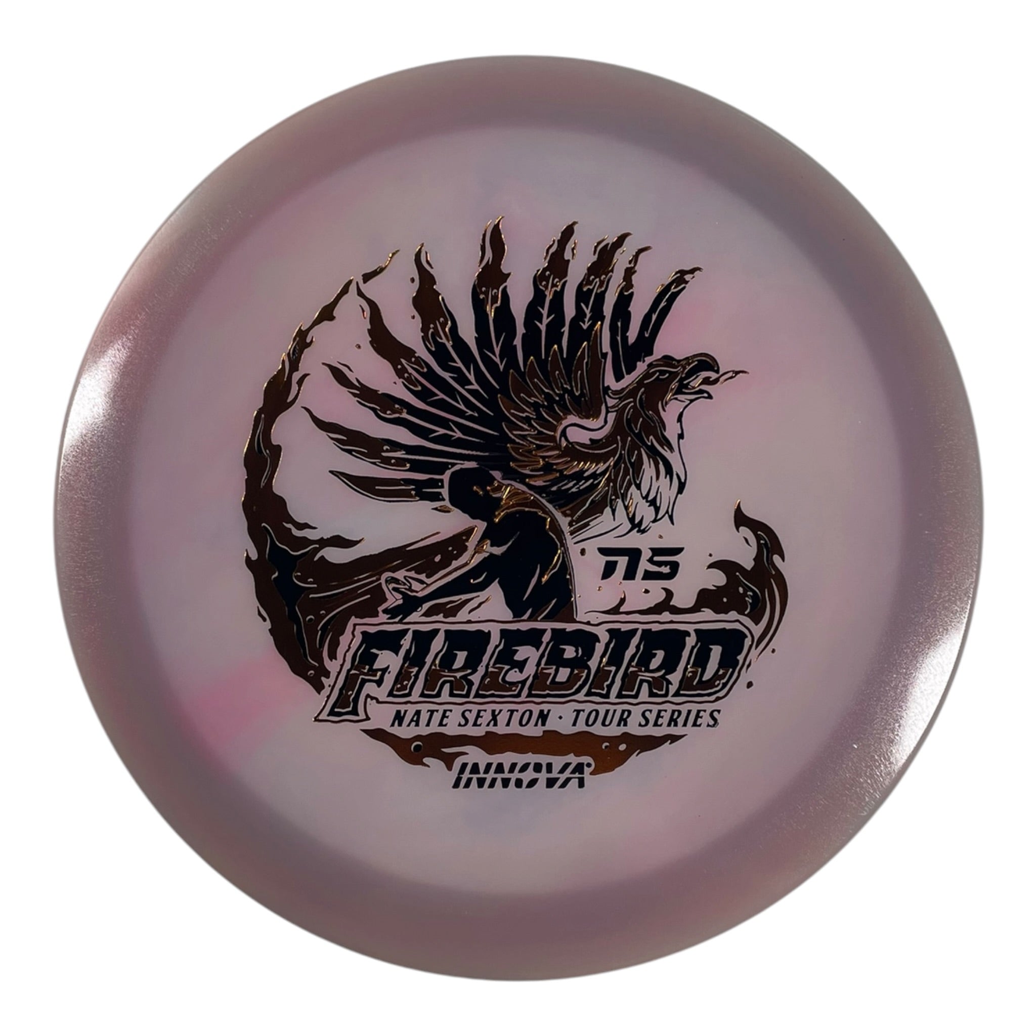 Innova Champion Discs Firebird | Proto Glow Champion | Pink/Black/Bronze 175g (Nate Sexton 2026) Disc Golf