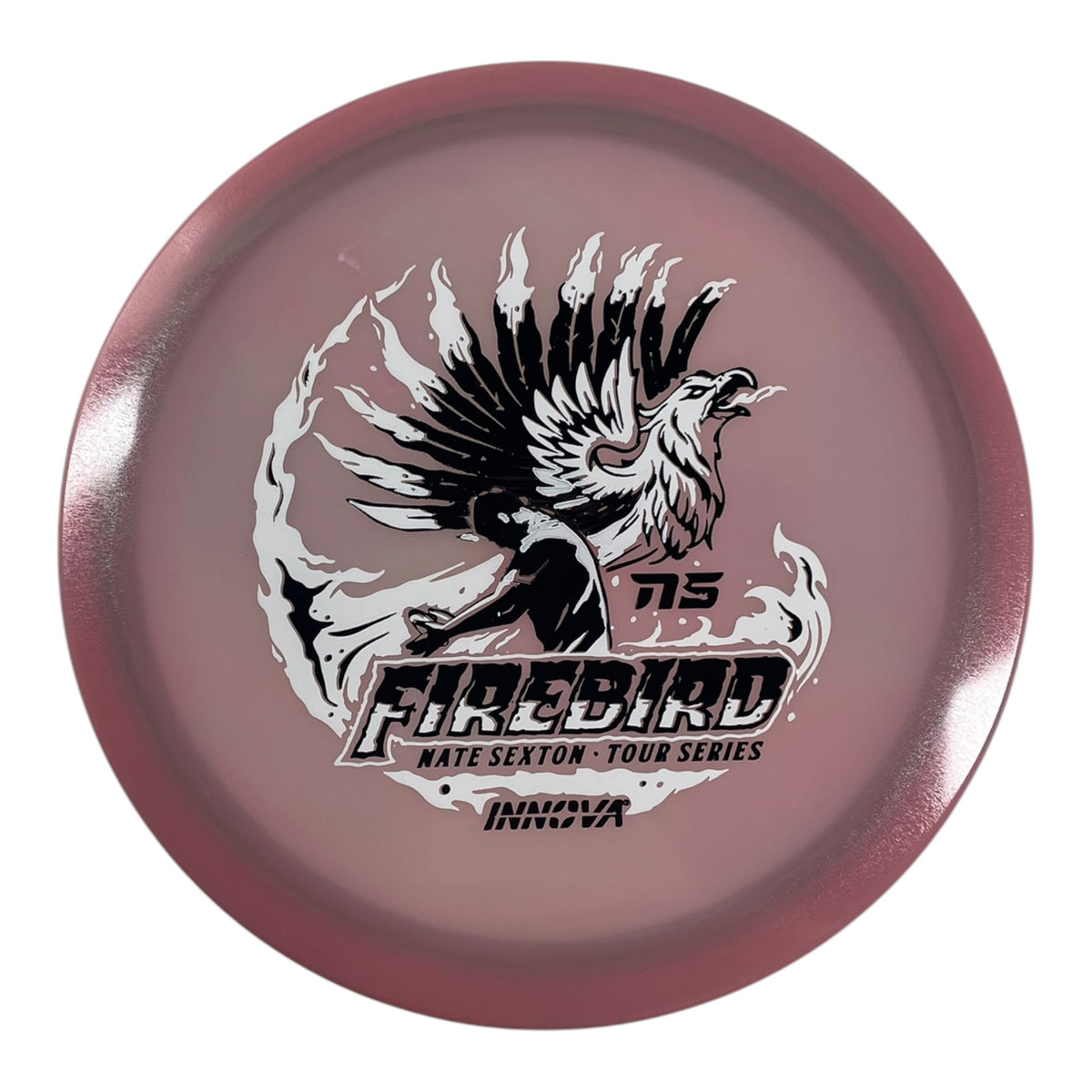 Innova Champion Discs Firebird | Proto Glow Champion | Pink/Black/White 175g (Nate Sexton 2026) Disc Golf