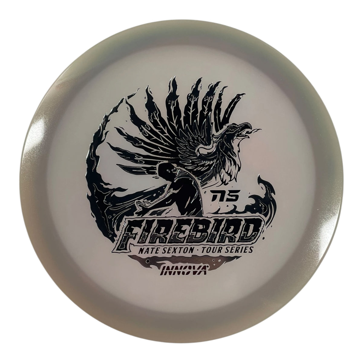 Innova Champion Discs Firebird | Proto Glow Champion | Tan/Silver/Red 173g (Nate Sexton 2026) Disc Golf