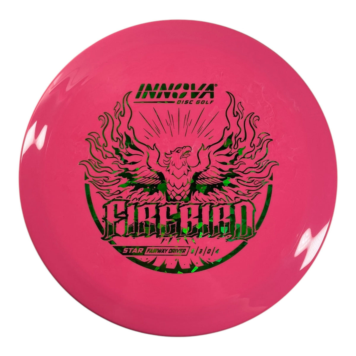 Innova Champion Discs Firebird | Star | Pink/Green Holo 167g Disc Golf
