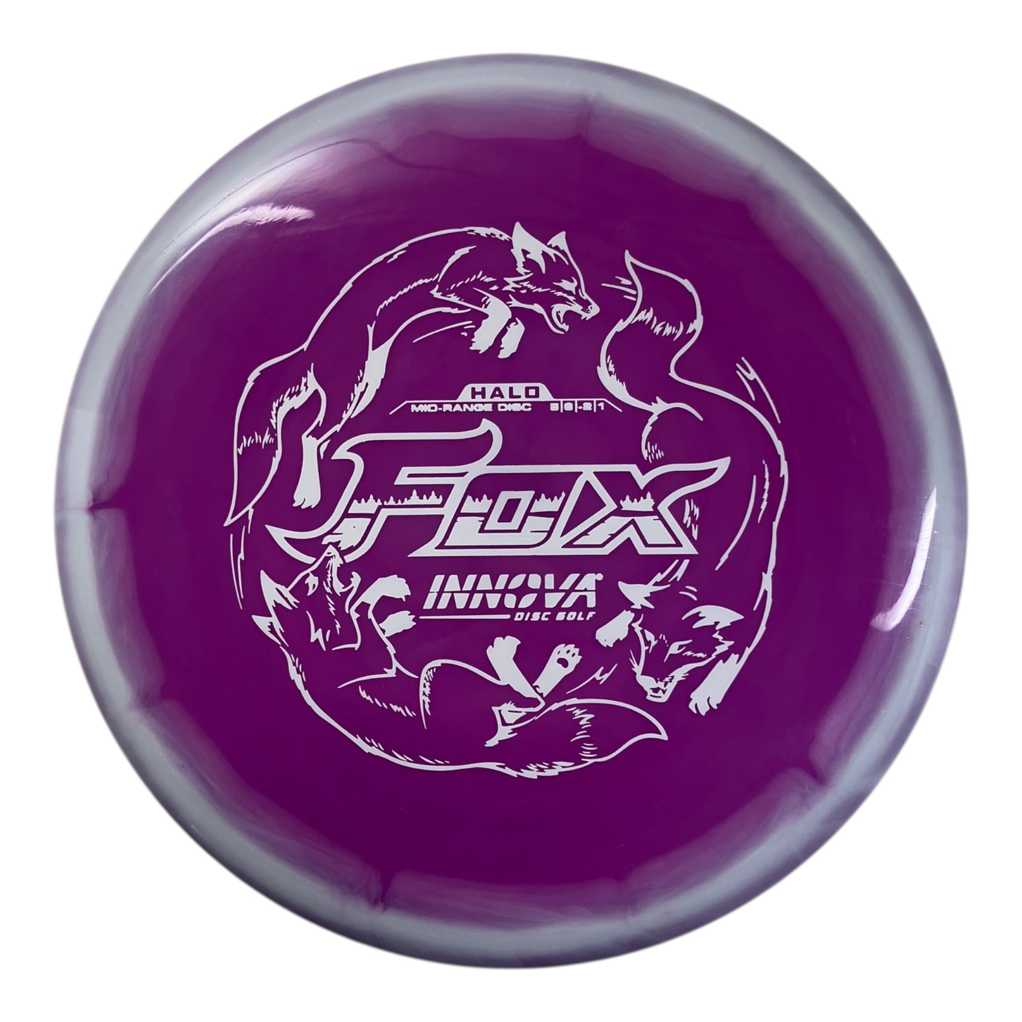 Innova Champion Discs Fox | Halo Star | Purple/White 180g Disc Golf