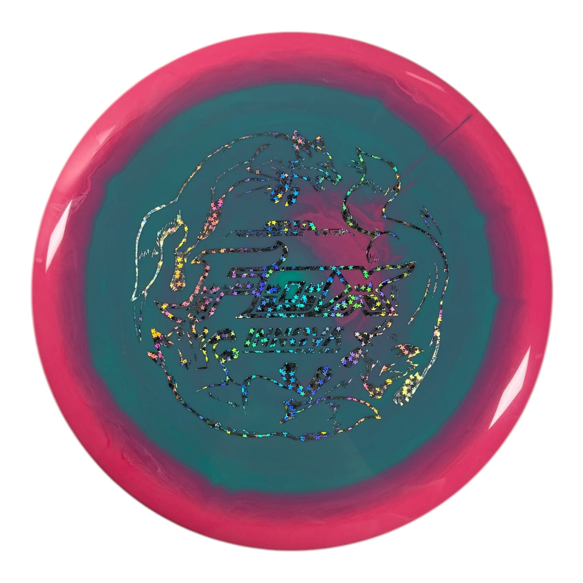 Innova Champion Discs Fox | Halo Star | Teal/Pink 180g Disc Golf