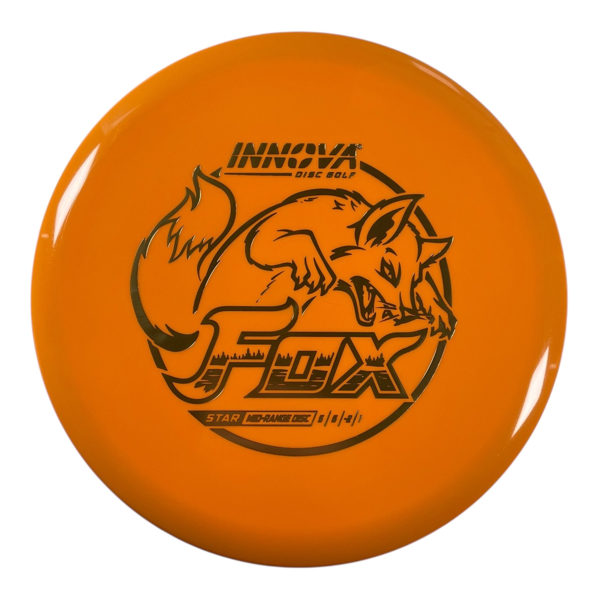 Innova Champion Discs Fox | Star | Orange/Gold 176g Disc Golf