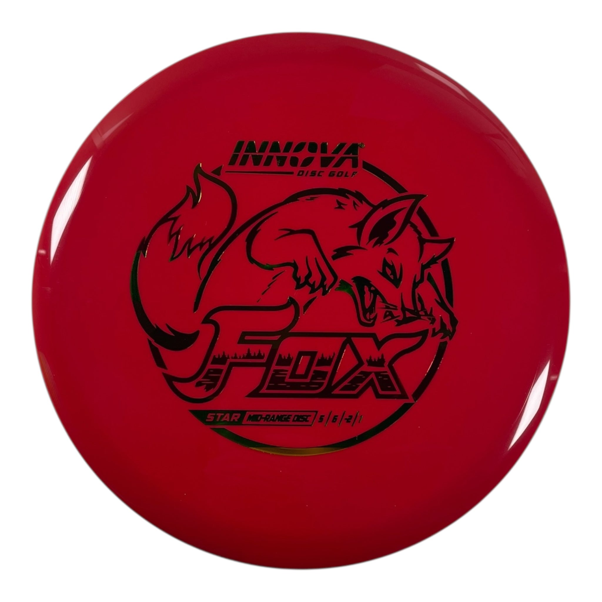 Innova Champion Discs Fox | Star | Red/Rasta 172g Disc Golf