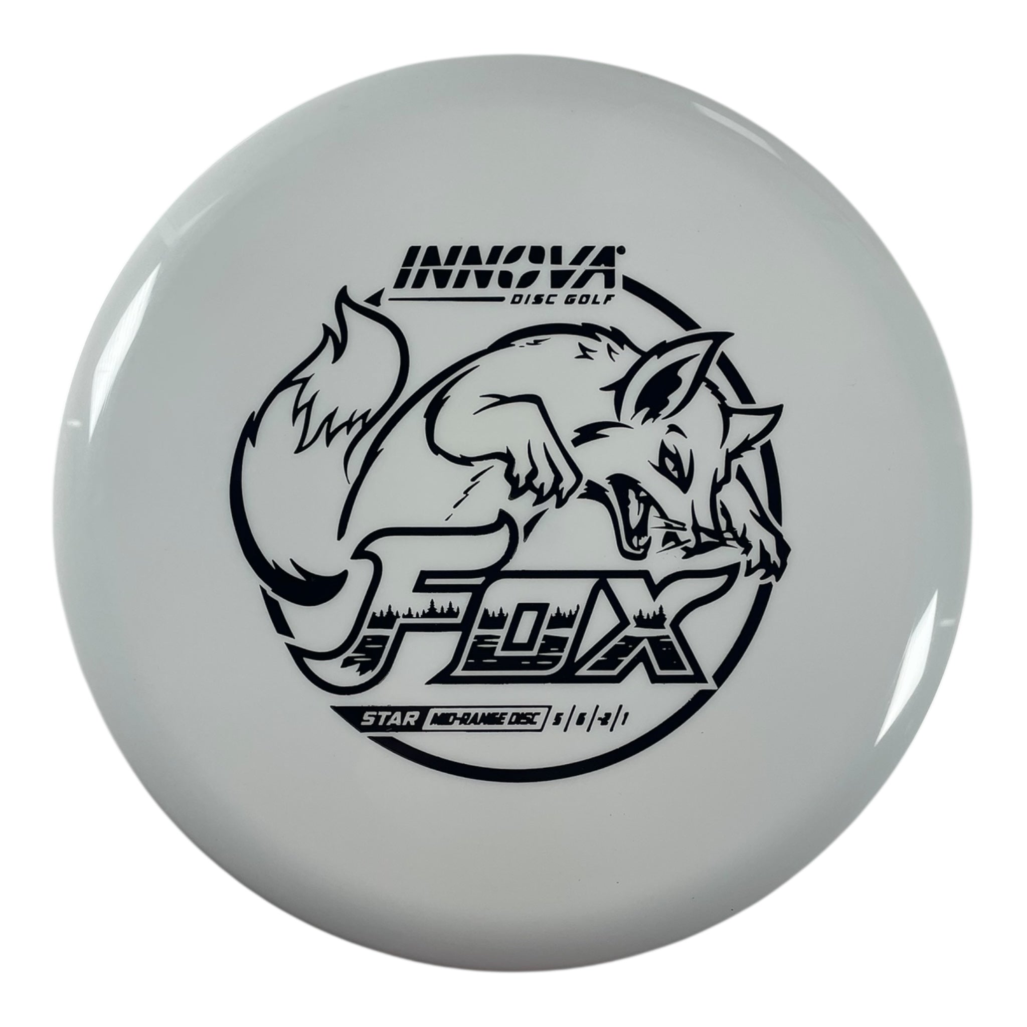 Innova Champion Discs Fox | Star | White/Black 180g Disc Golf