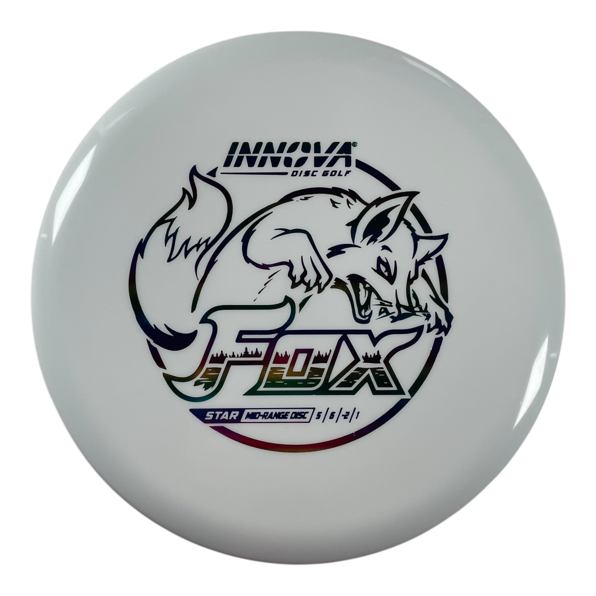 Innova Champion Discs Fox | Star | White/Rainbow 174-176g Disc Golf