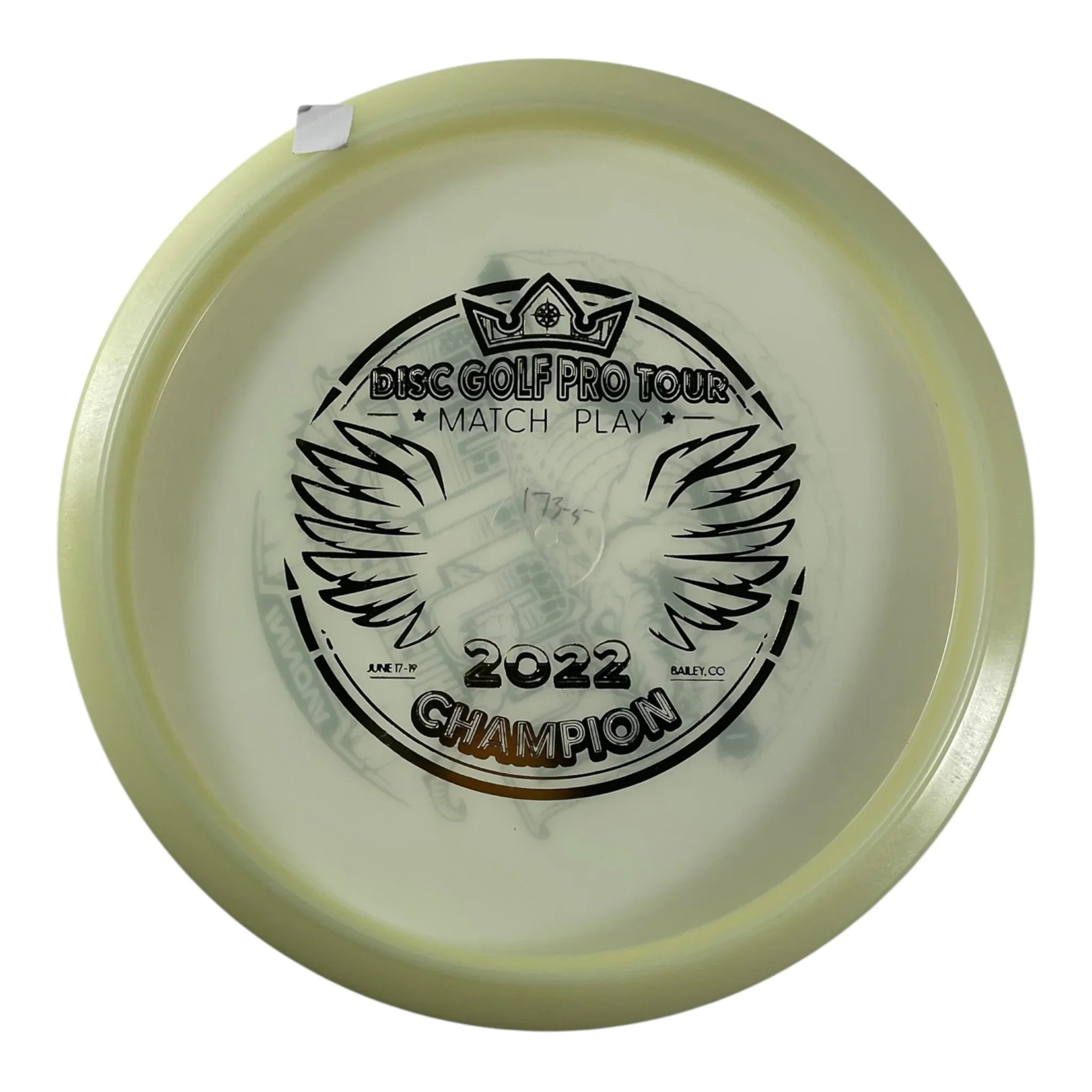 Innova Champion Discs Gator3 | Champion Glow | Glow/Blue Holo 175g (Joel Freeman 2022 Match Play Champion) Disc Golf