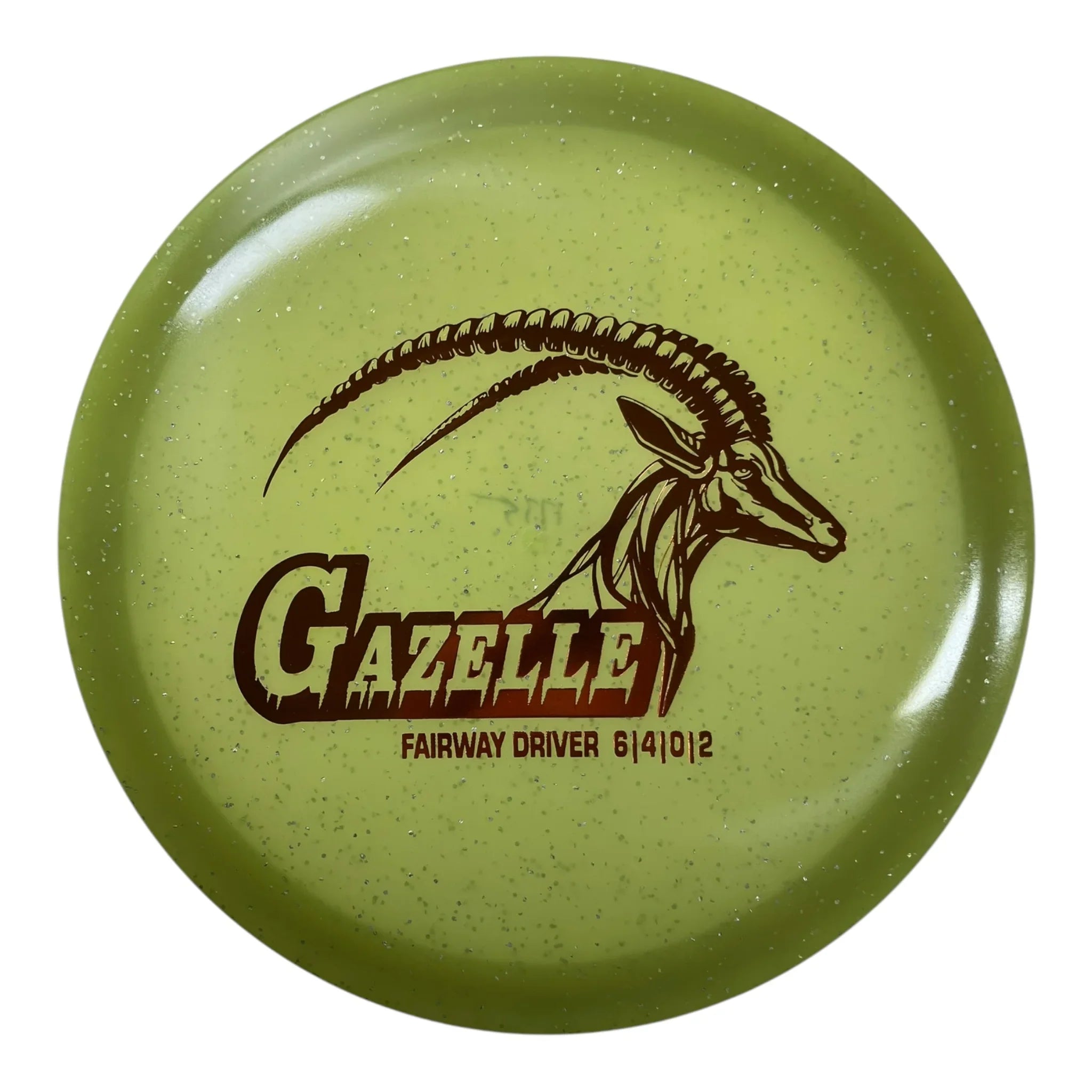 Innova Champion Discs Gazelle | Proto Glow Champion Metal Flake | Green/Bronze 175g (Artist&