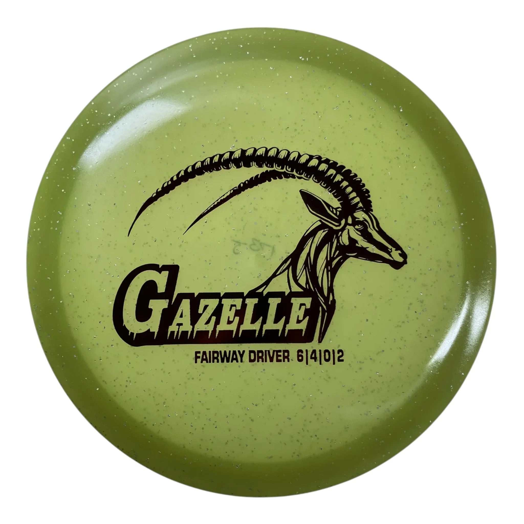 Innova Champion Discs Gazelle | Proto Glow Champion Metal Flake | Green/Red 175g (Artist&