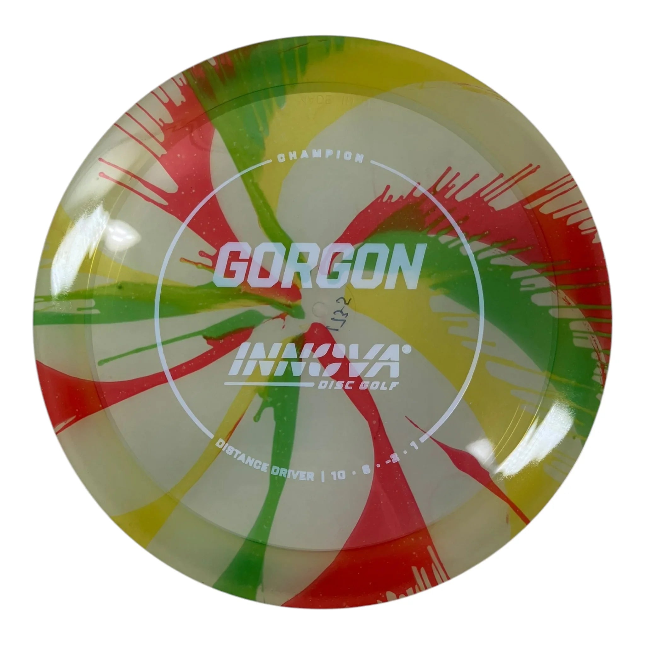 Innova Champion Discs Gorgon | Champion I-Dye | Rasta/White 173g Disc Golf