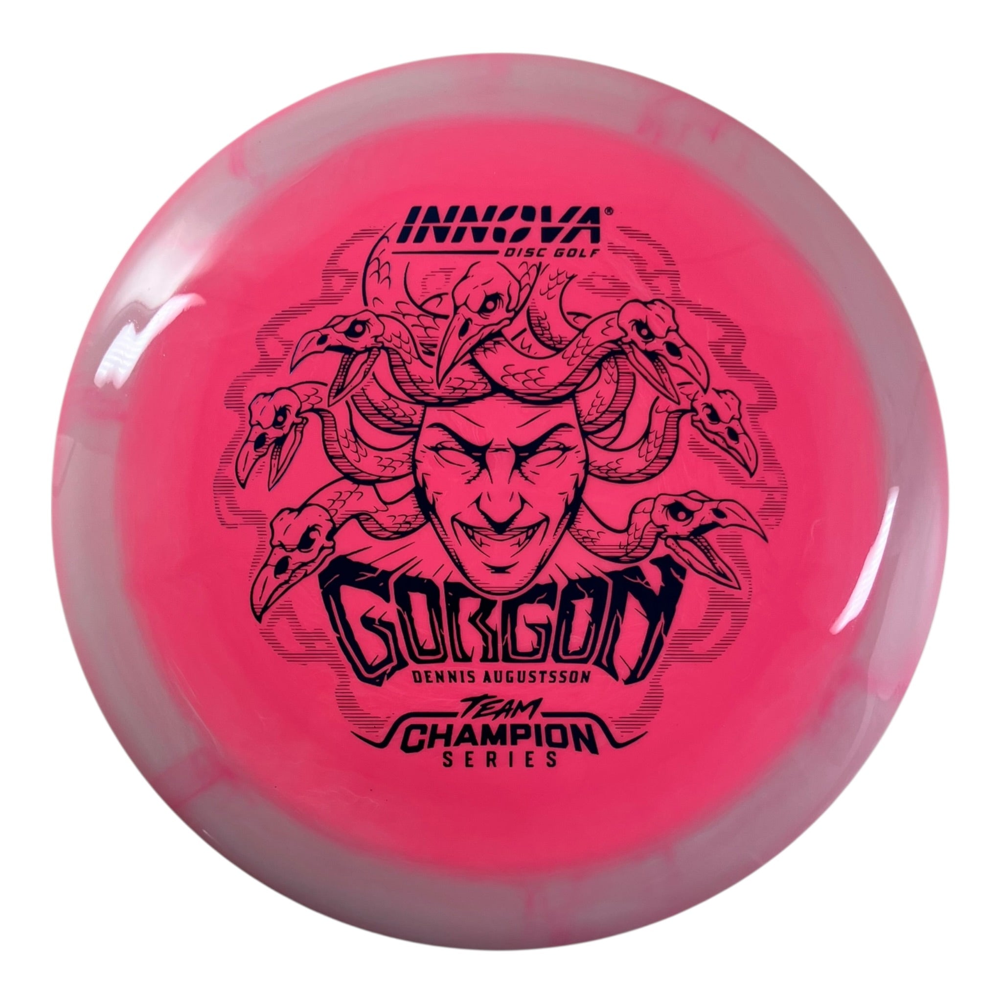 Innova Champion Discs Gorgon | Halo Star | Pink/Blue 172g (Dennis Augustsson) Disc Golf