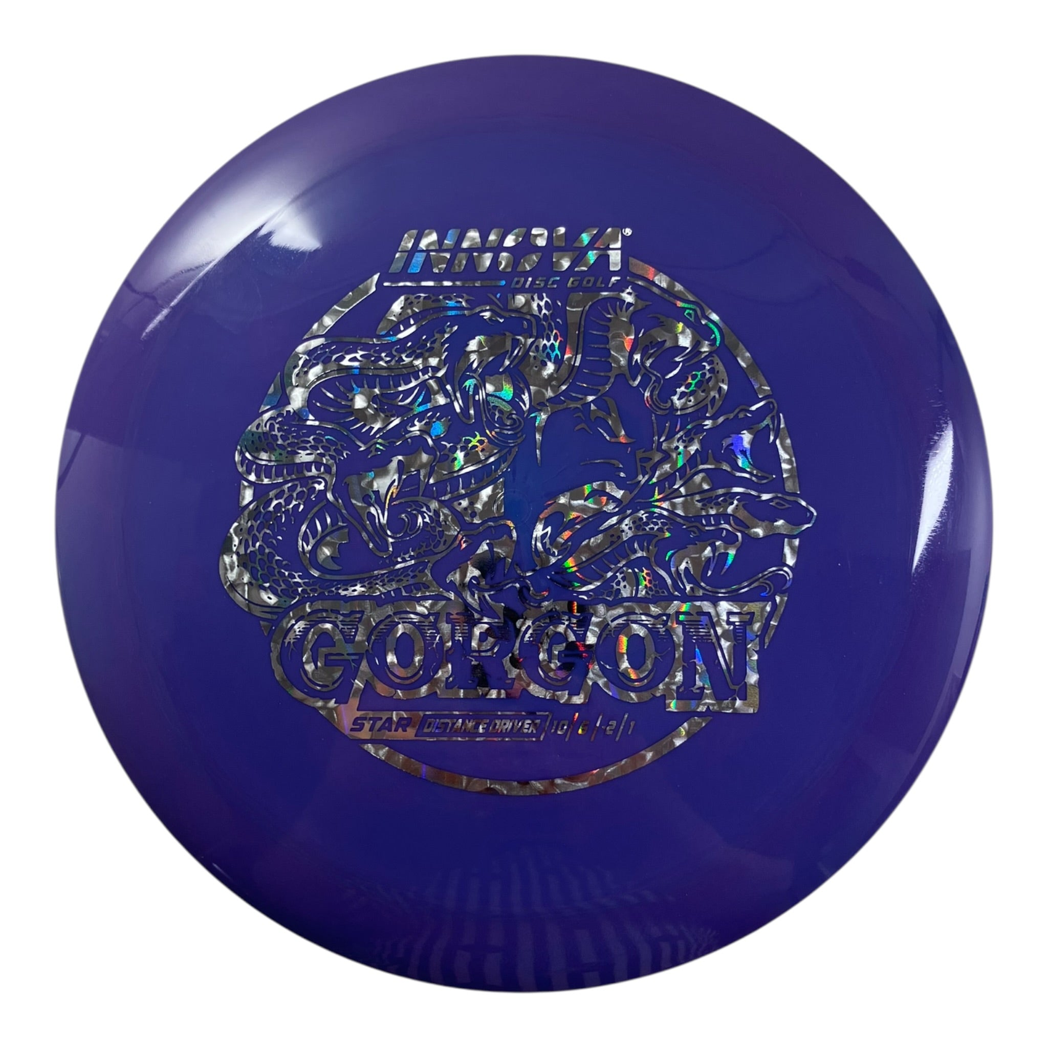 Innova Champion Discs Gorgon | Star | Purple/Silver 173g Disc Golf