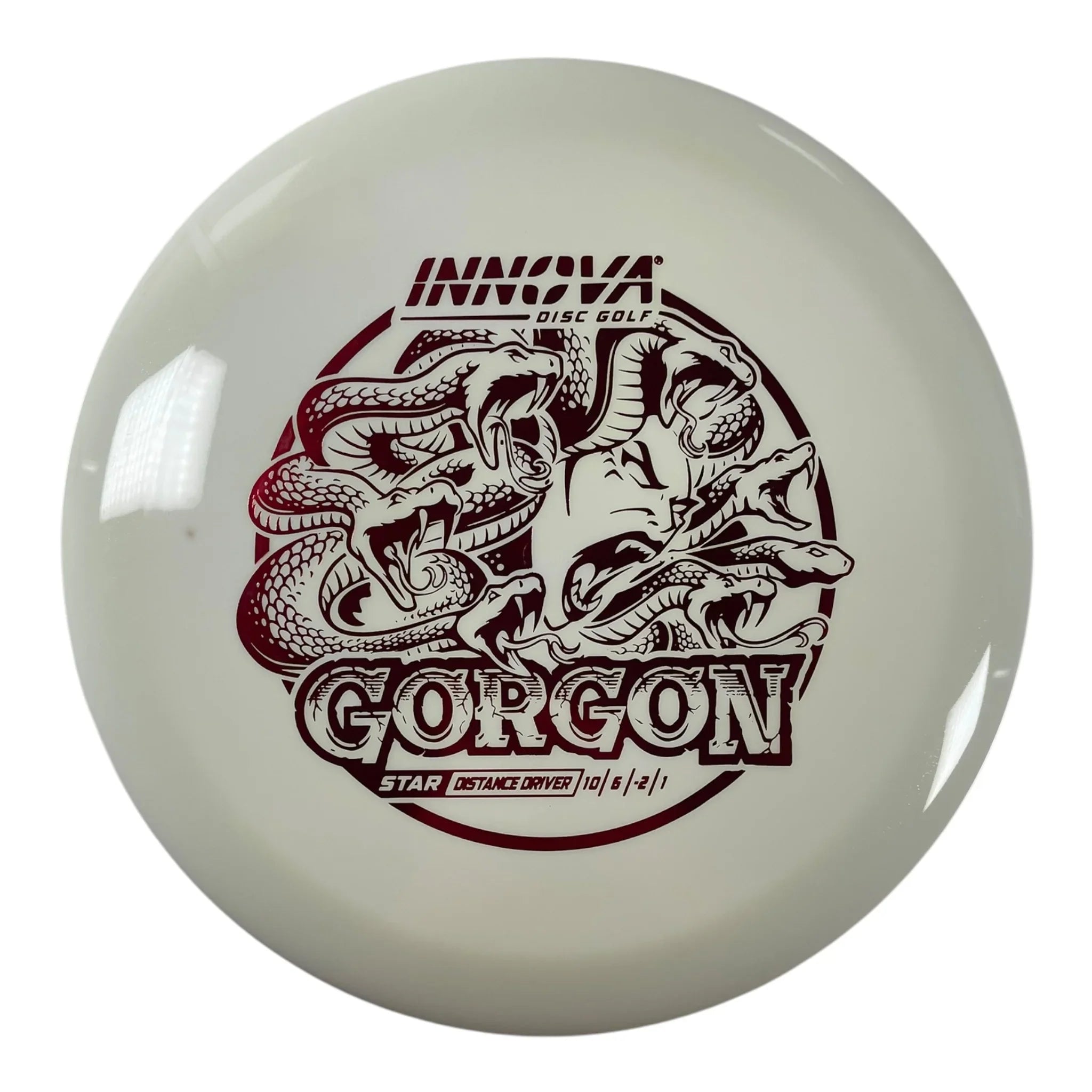 Innova Champion Discs Gorgon | Star | White/Red 172g Disc Golf