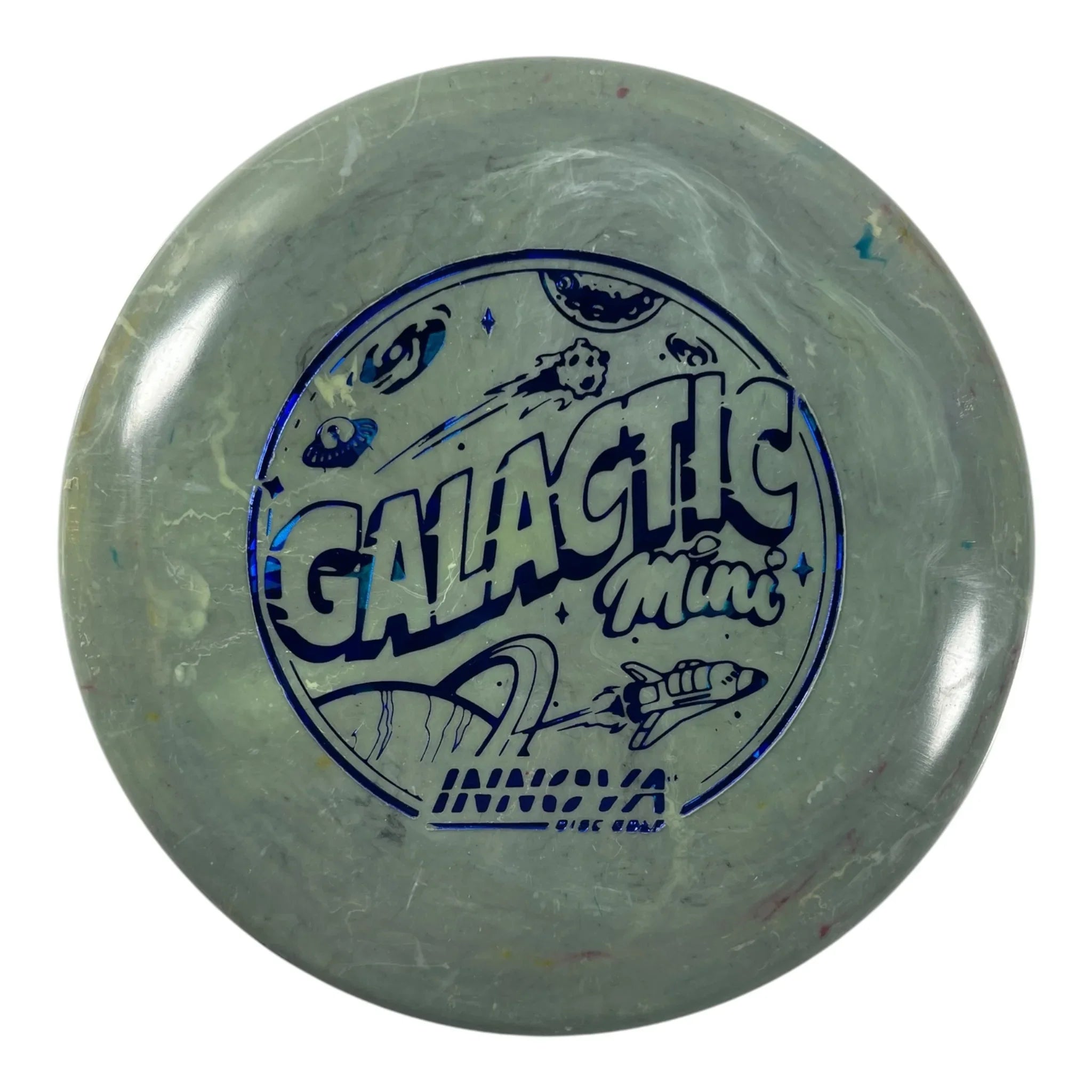 Innova Champion Discs Innova Galactic Mini Marker Disc | Multi/Blue Disc Golf