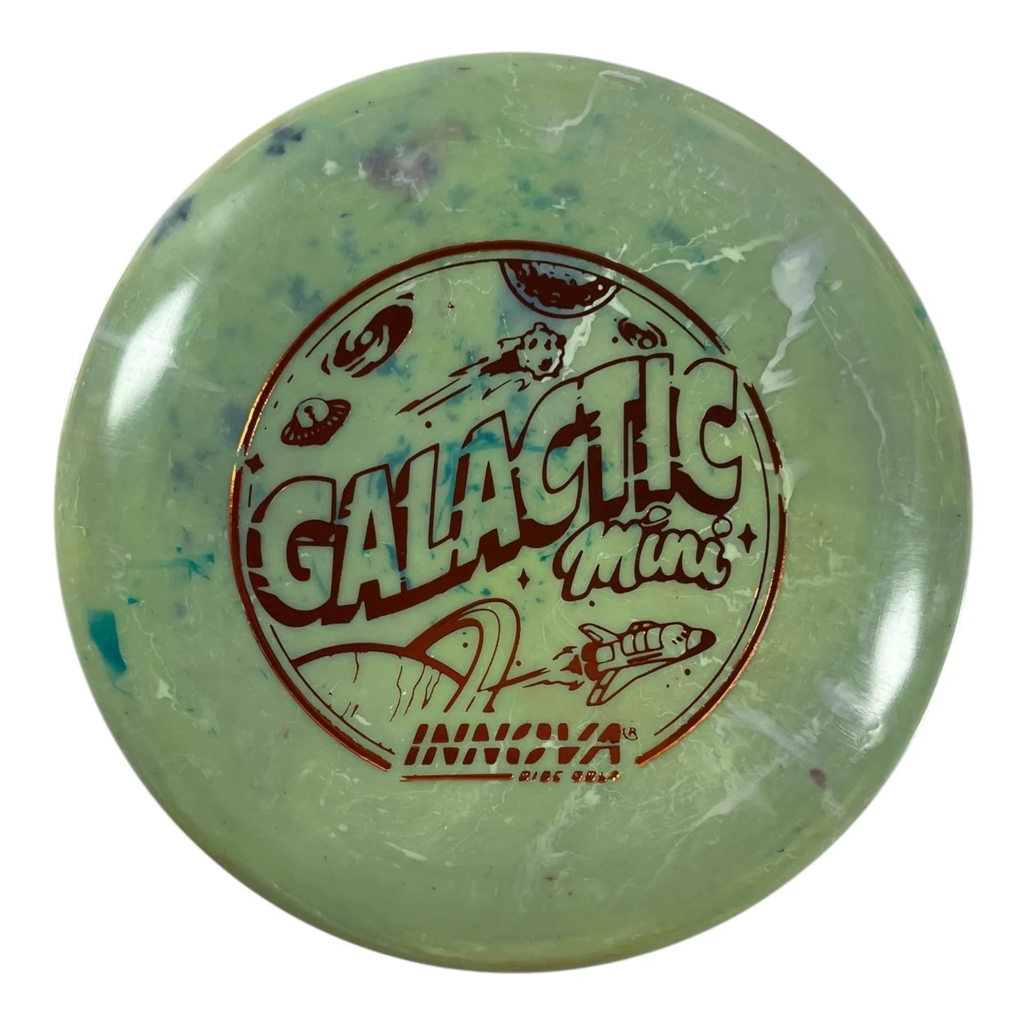 Innova Champion Discs Innova Galactic Mini Marker Disc | Multi/Orange Disc Golf