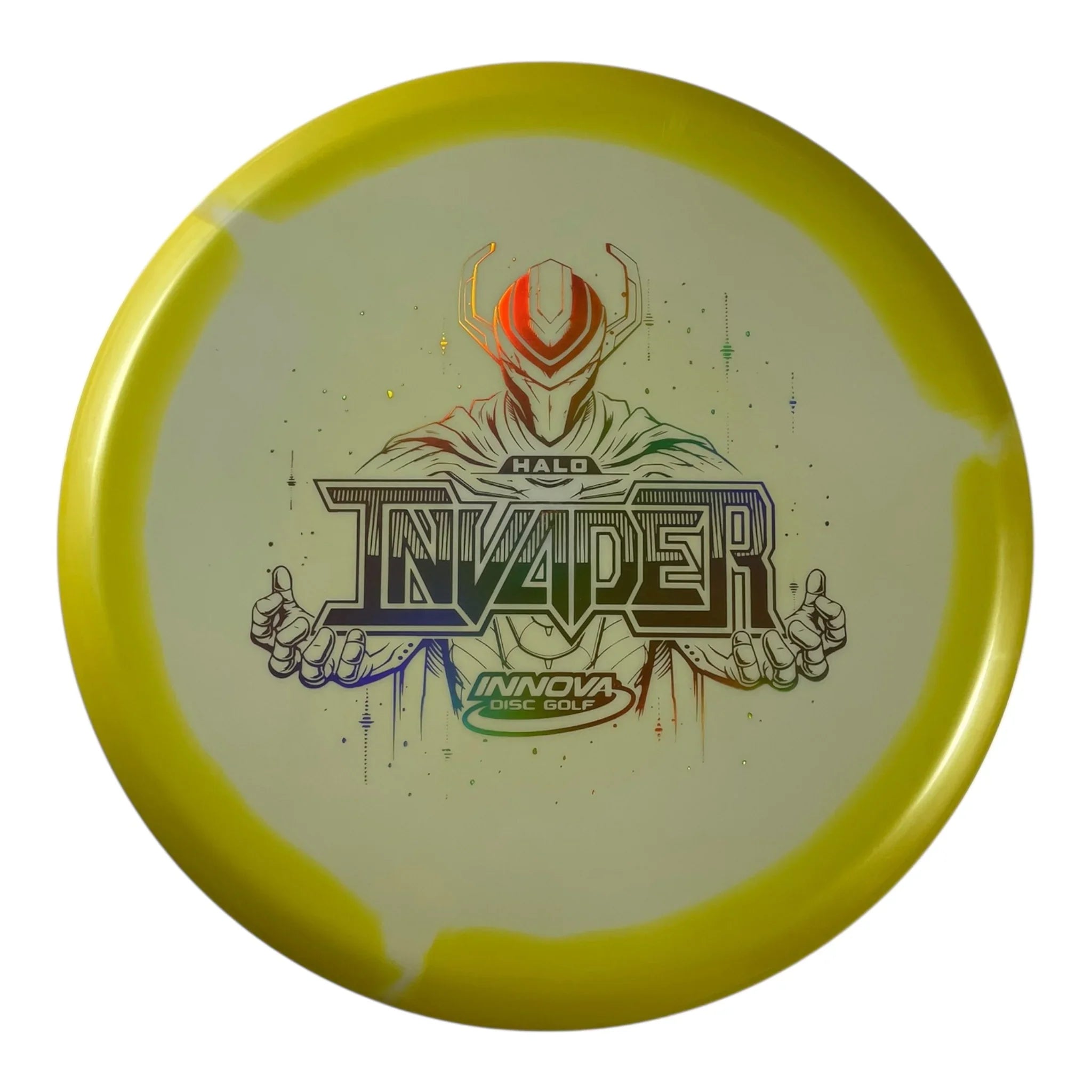 Innova Champion Discs Invader | Halo Star | Yellow/Bronze Holo 175g (Factory Store) Disc Golf