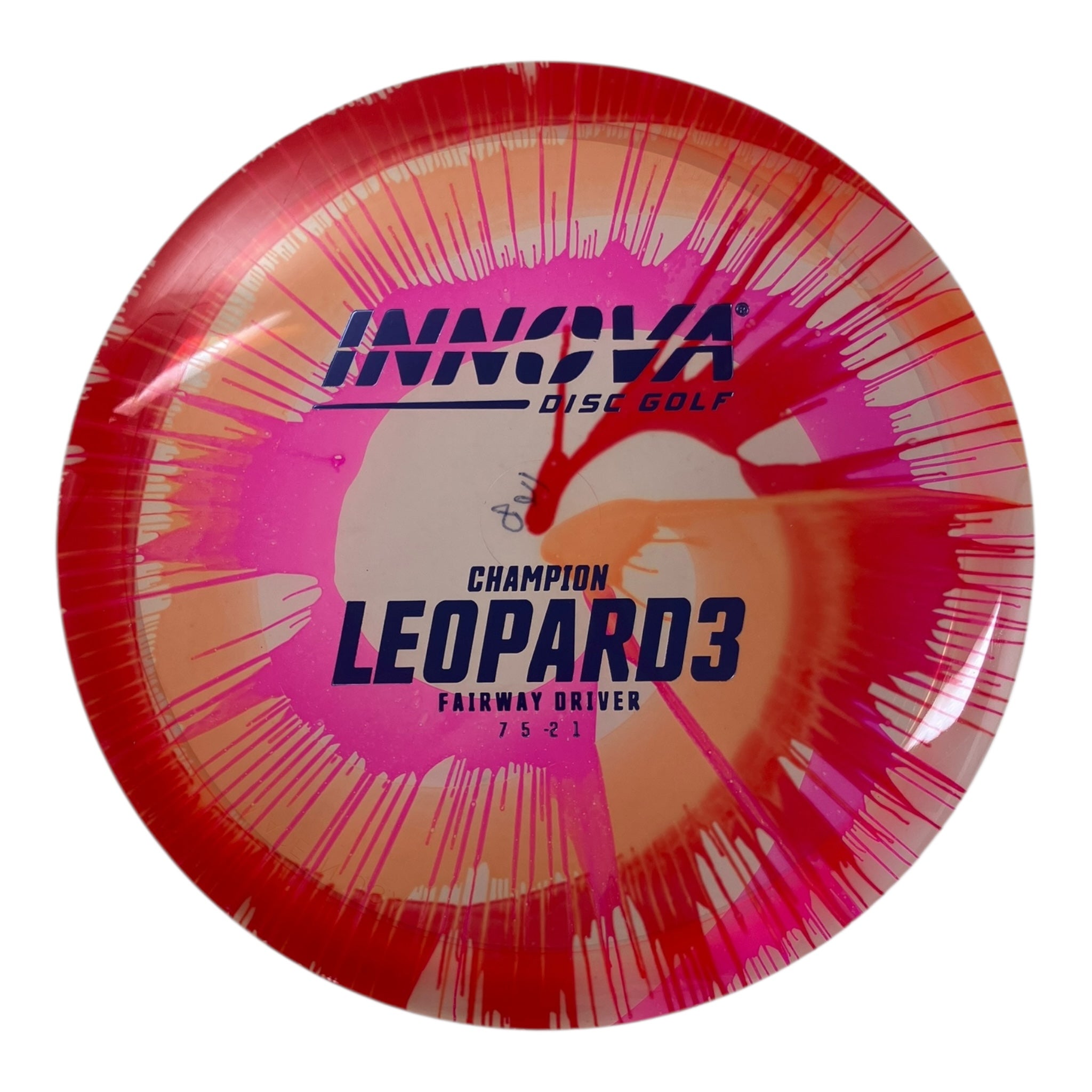 Innova Champion Discs Leopard3 | Champion I-Dye | Red/Purple 168g Disc Golf