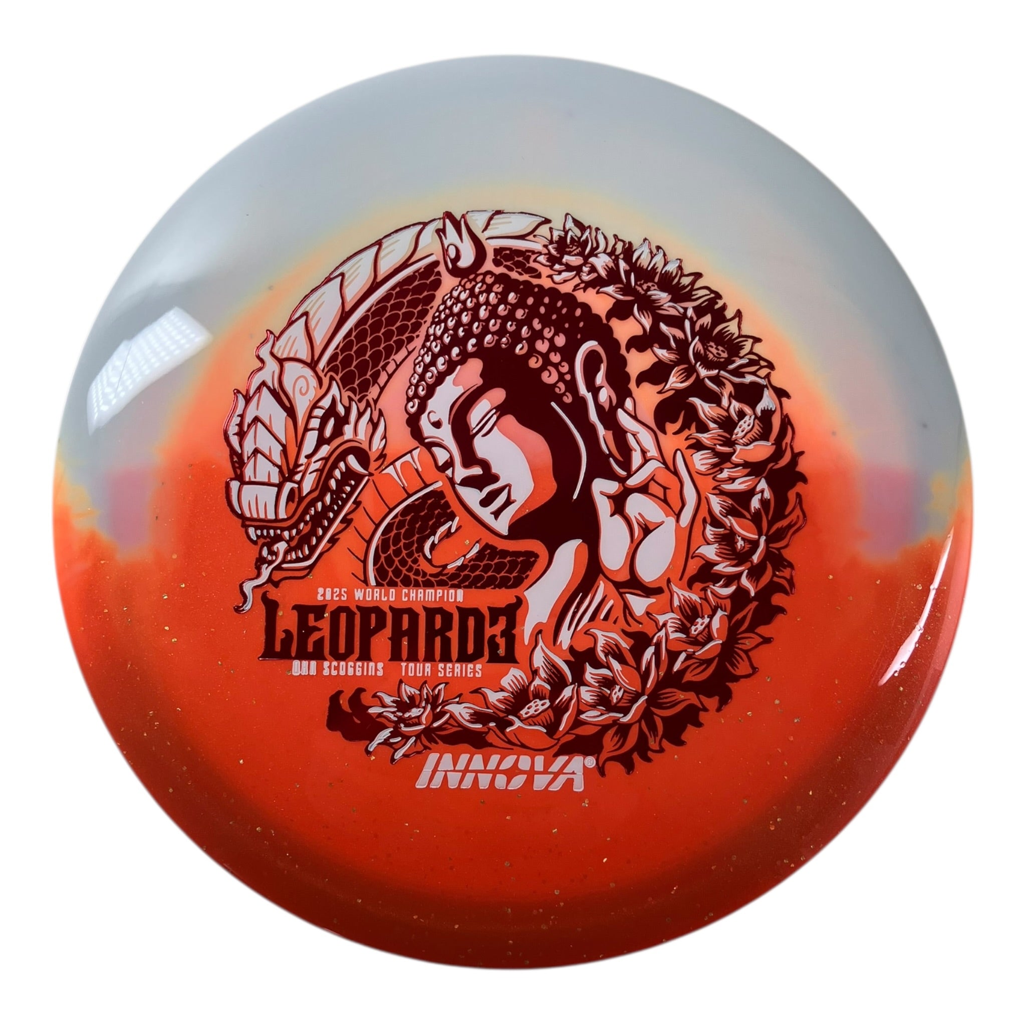 Innova Champion Discs Leopard3 | Duo | Orange/Red 173g (Ohn Scoggins) Disc Golf