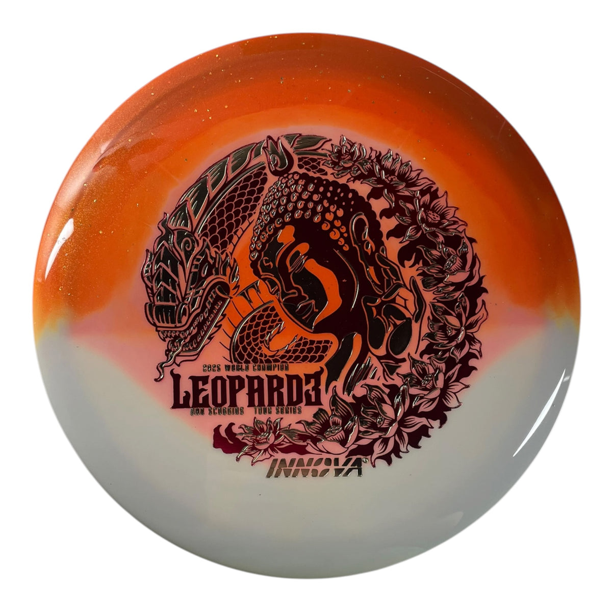 Innova Champion Discs Leopard3 | Duo | Orange/Red 175g (Ohn Scoggins) Disc Golf