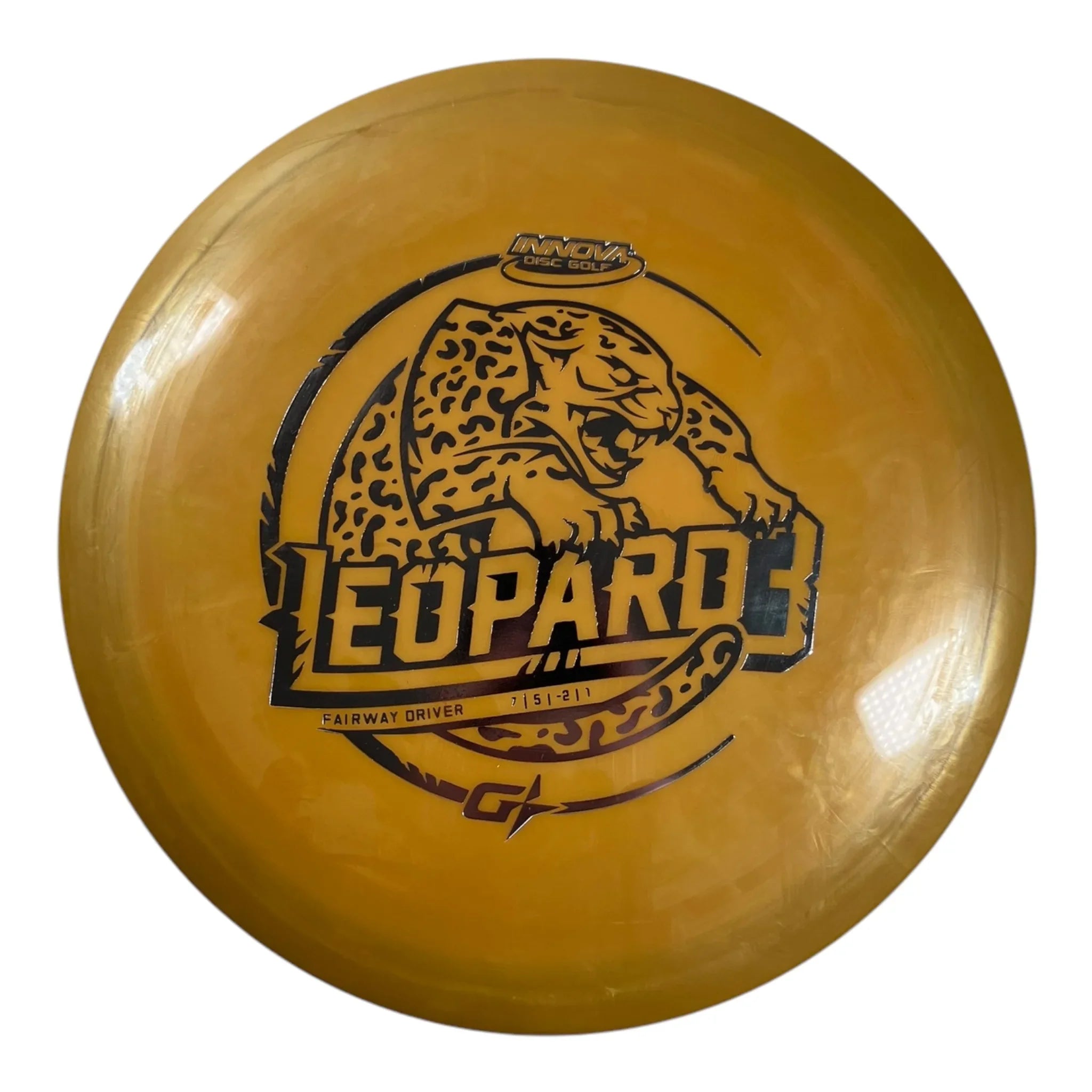 Innova Champion Discs Leopard3 | GStar | Yellow/Holo 168g Disc Golf