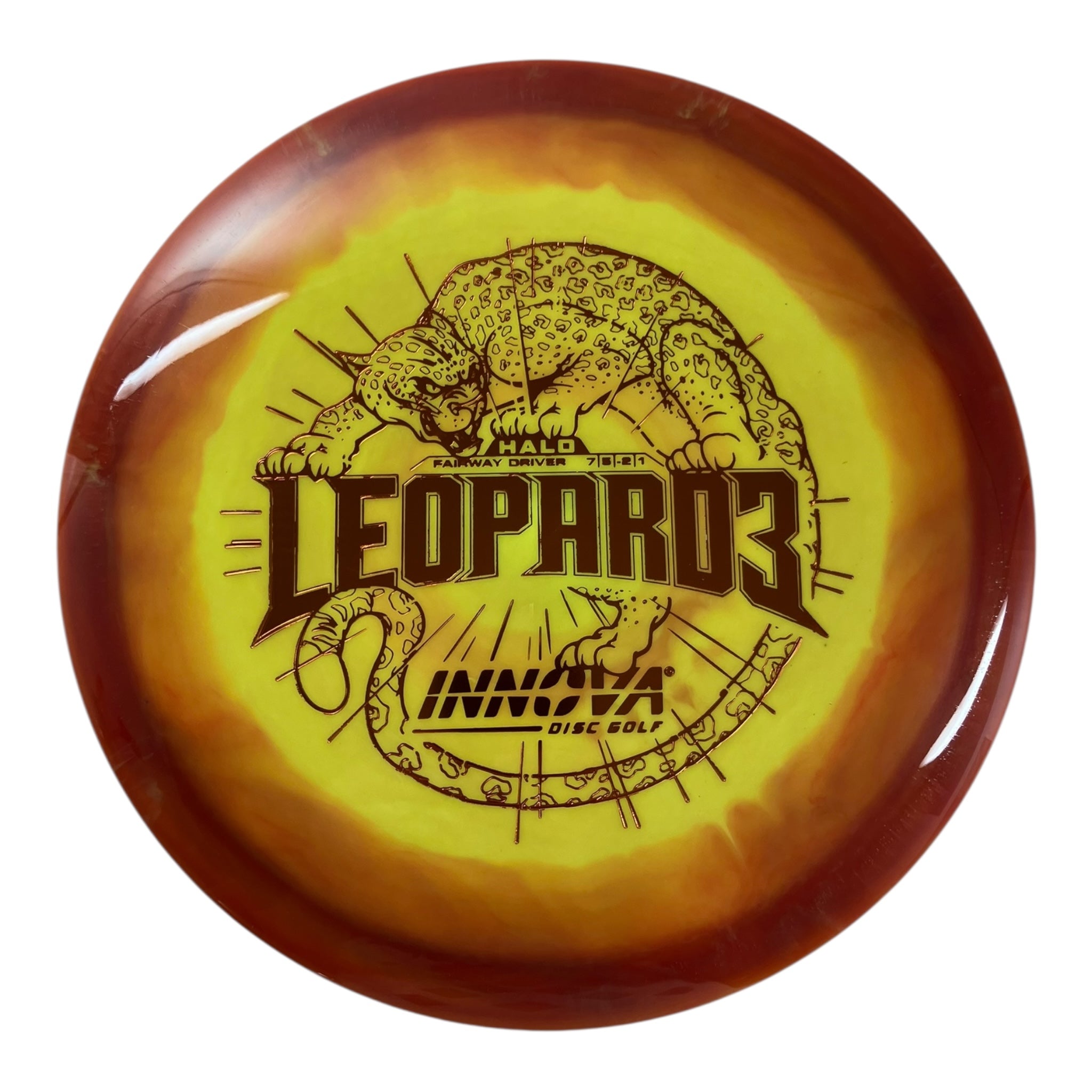 Innova Champion Discs Leopard3 | Halo | Red/Orange 162g Disc Golf