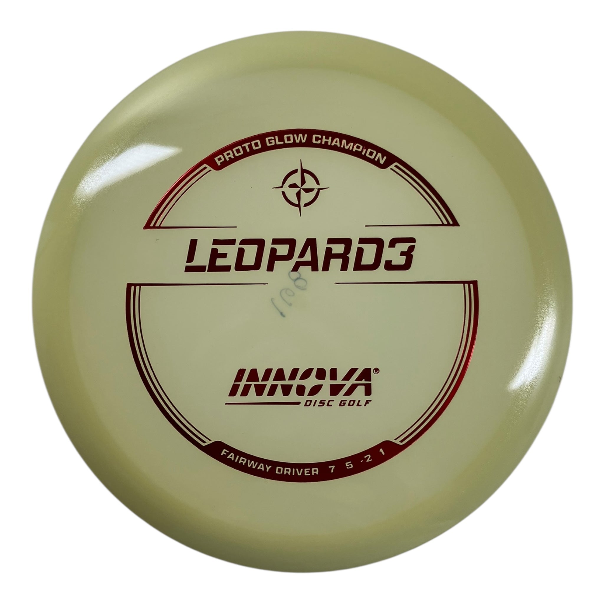 Innova Champion Discs Leopard3 | Proto Glow Champion | Glow/Red 168g Disc Golf