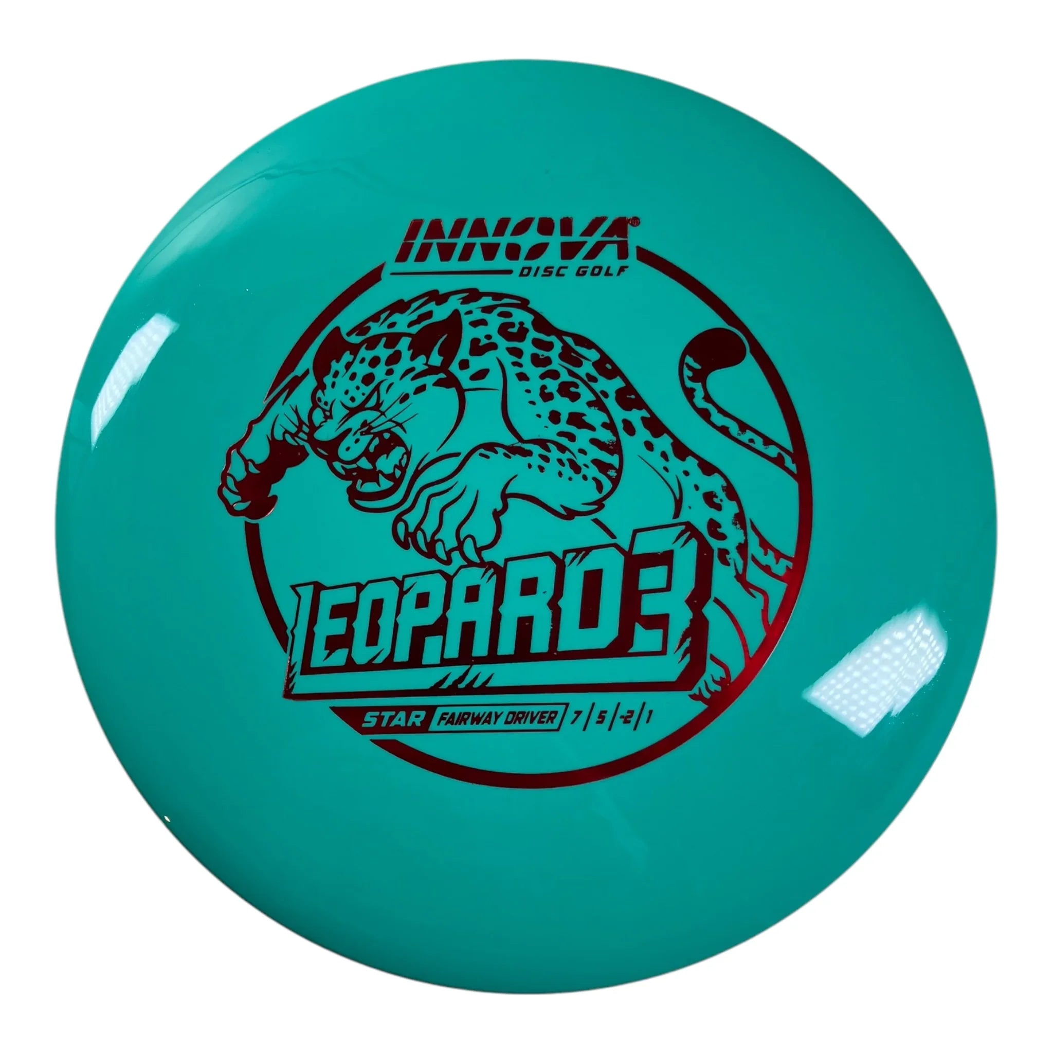 Innova Champion Discs Leopard3 | Star | Teal/Red 162g Disc Golf