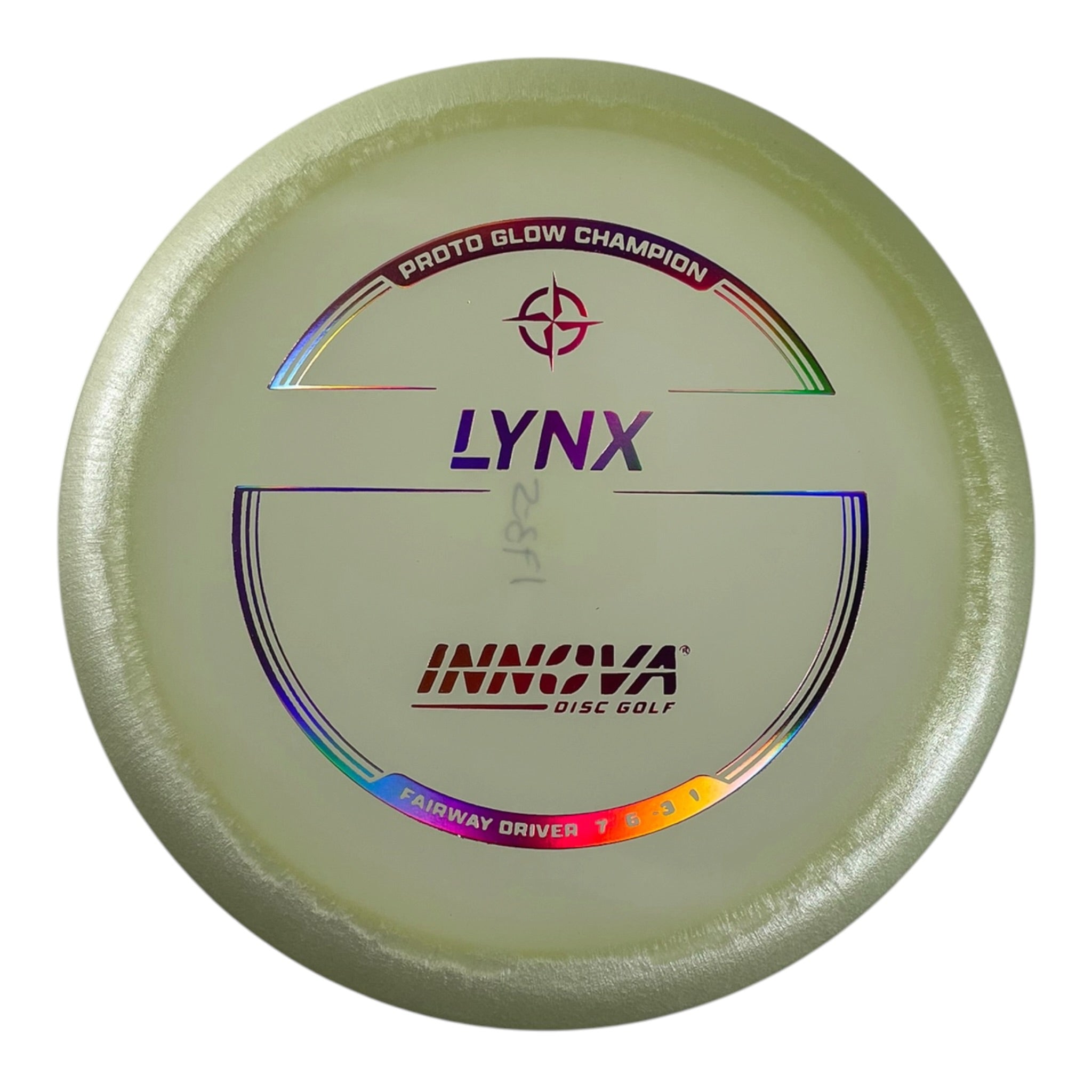Innova Champion Discs Lynx | Proto Glow Champion | Glow/Pink Holo 173g Disc Golf