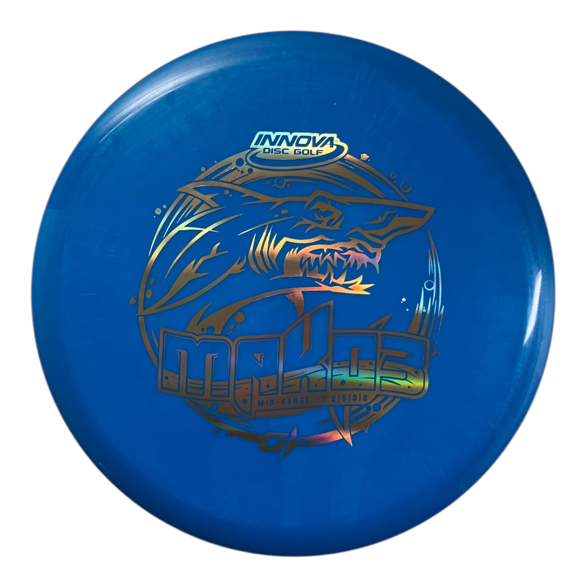 Innova Champion Discs Mako3 | GStar | Blue/Gold 177g Disc Golf