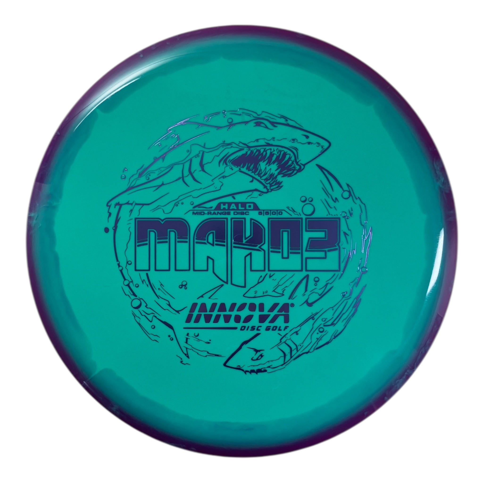 Innova Champion Discs Mako3 | Halo Star | Purple/Teal 174g Disc Golf