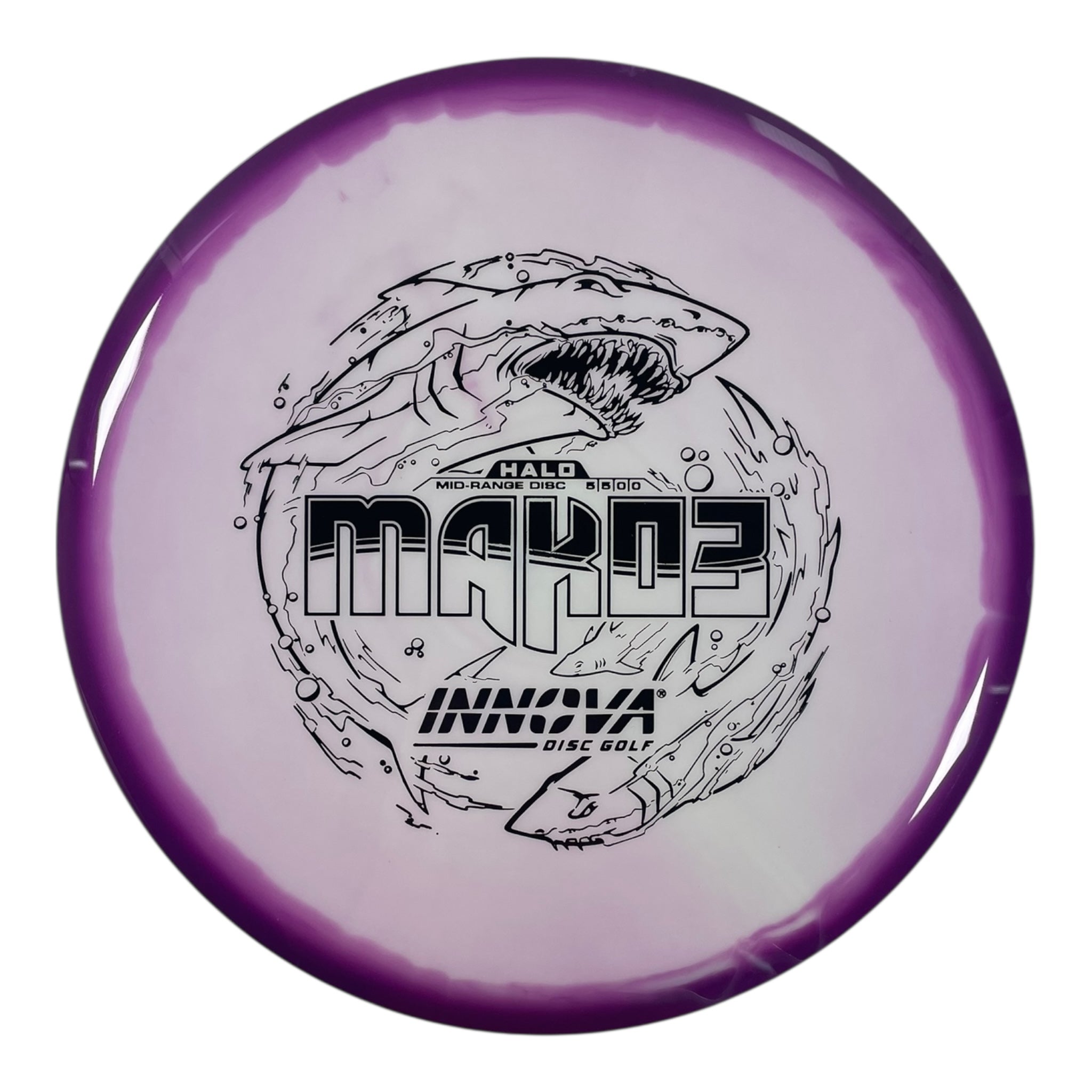 Innova Champion Discs Mako3 | Halo Star | White/Purple/Black 175g Disc Golf
