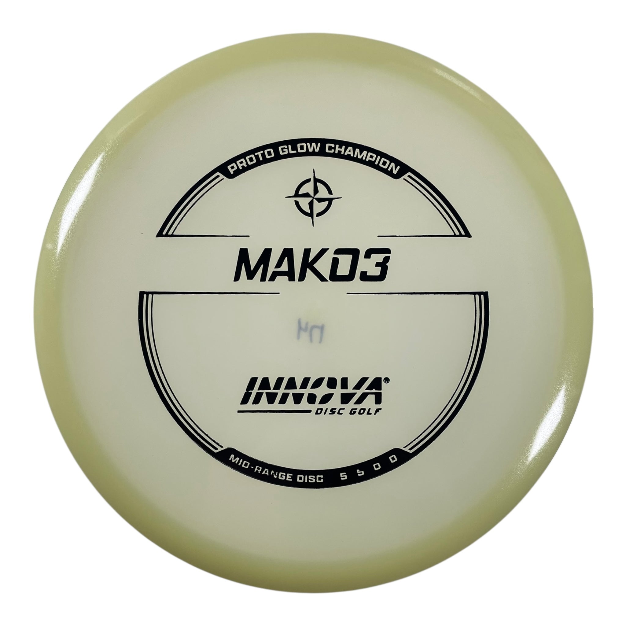 Innova Champion Discs Mako3 | Proto Glow Champion | Glow/Black 174g Disc Golf