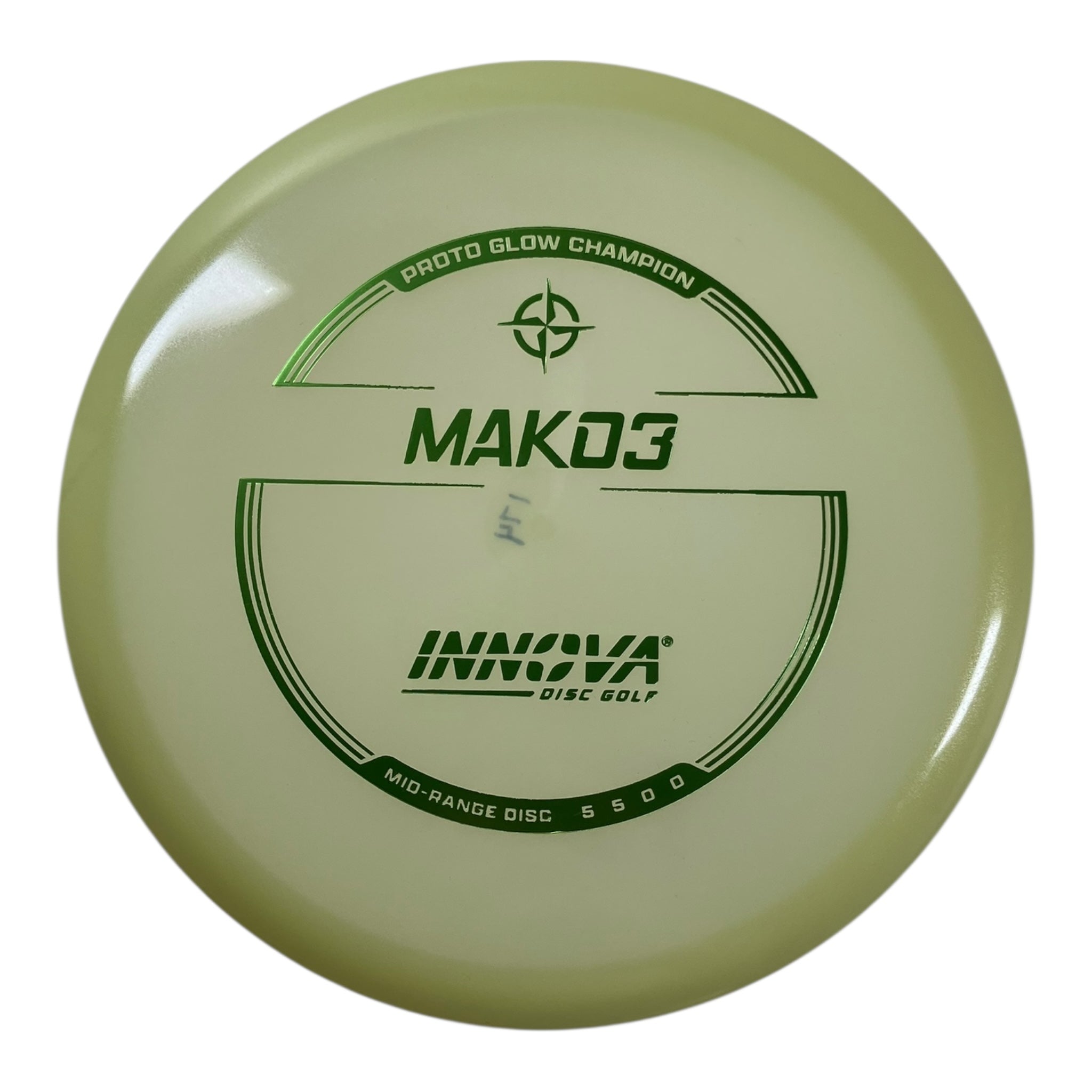 Innova Champion Discs Mako3 | Proto Glow Champion | Glow/Green 174g Disc Golf