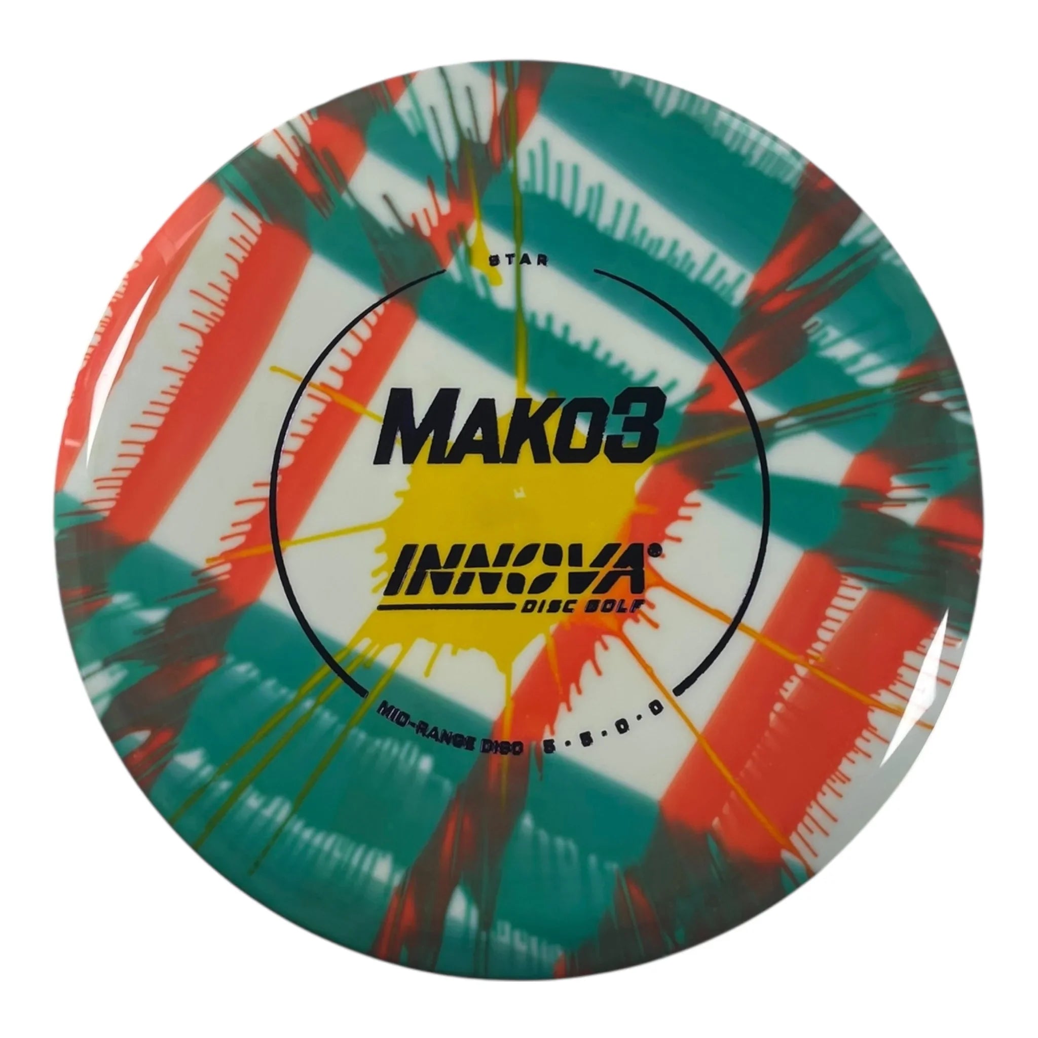 Innova Champion Discs Mako3 | Star I-Dye | Teal/Purple 176g Disc Golf