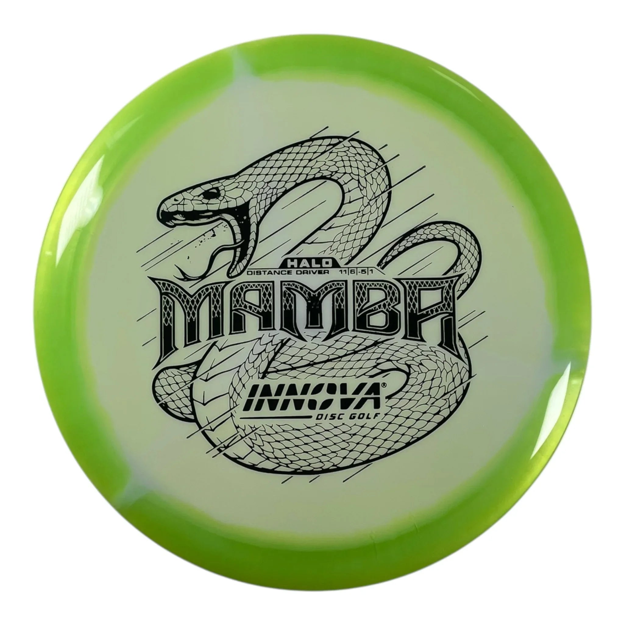 Innova Champion Discs Mamba | Halo Star | White/Green/Black 169g Disc Golf
