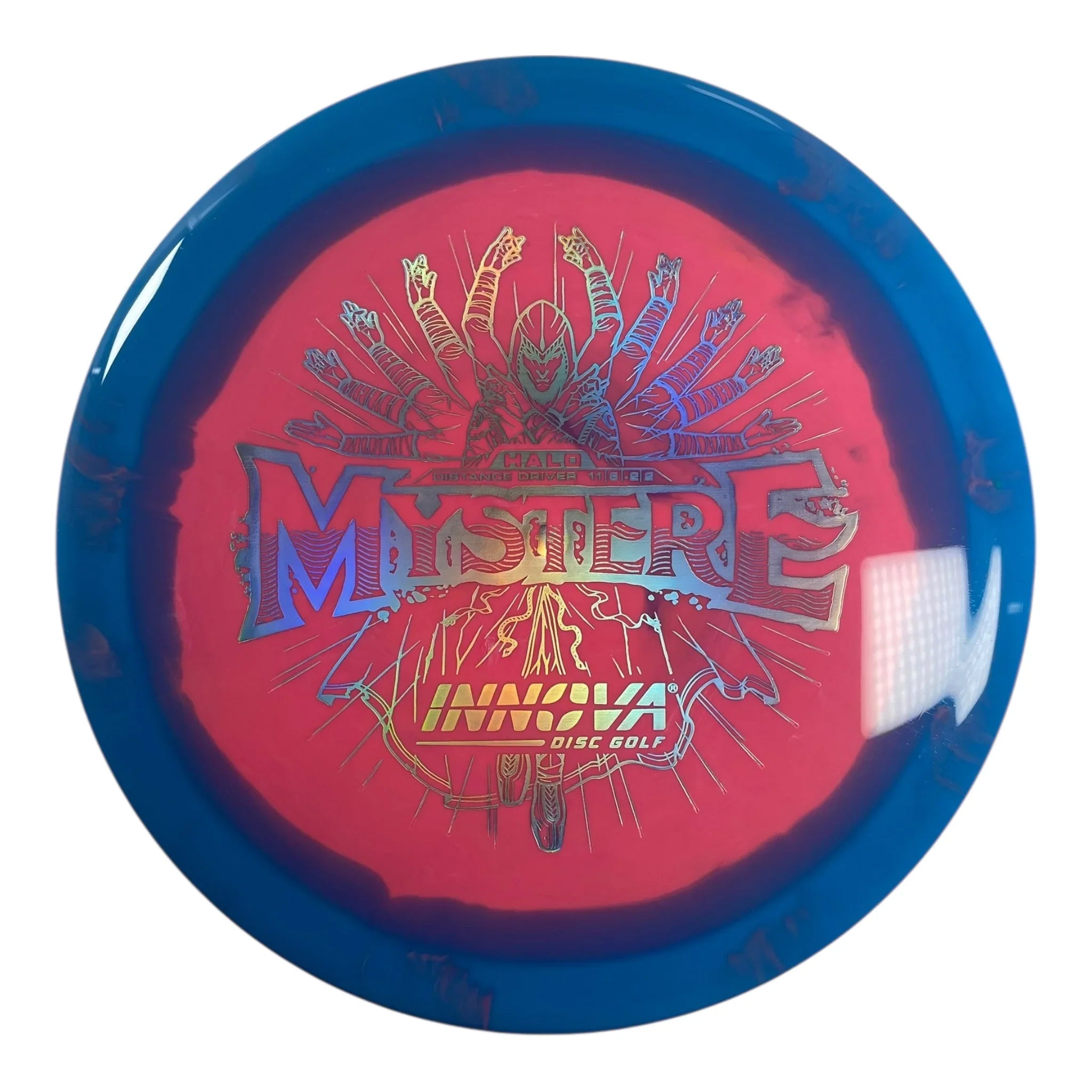 Innova Champion Discs Mystere | Halo Star | Pink/Blue/Holo 169g Disc Golf