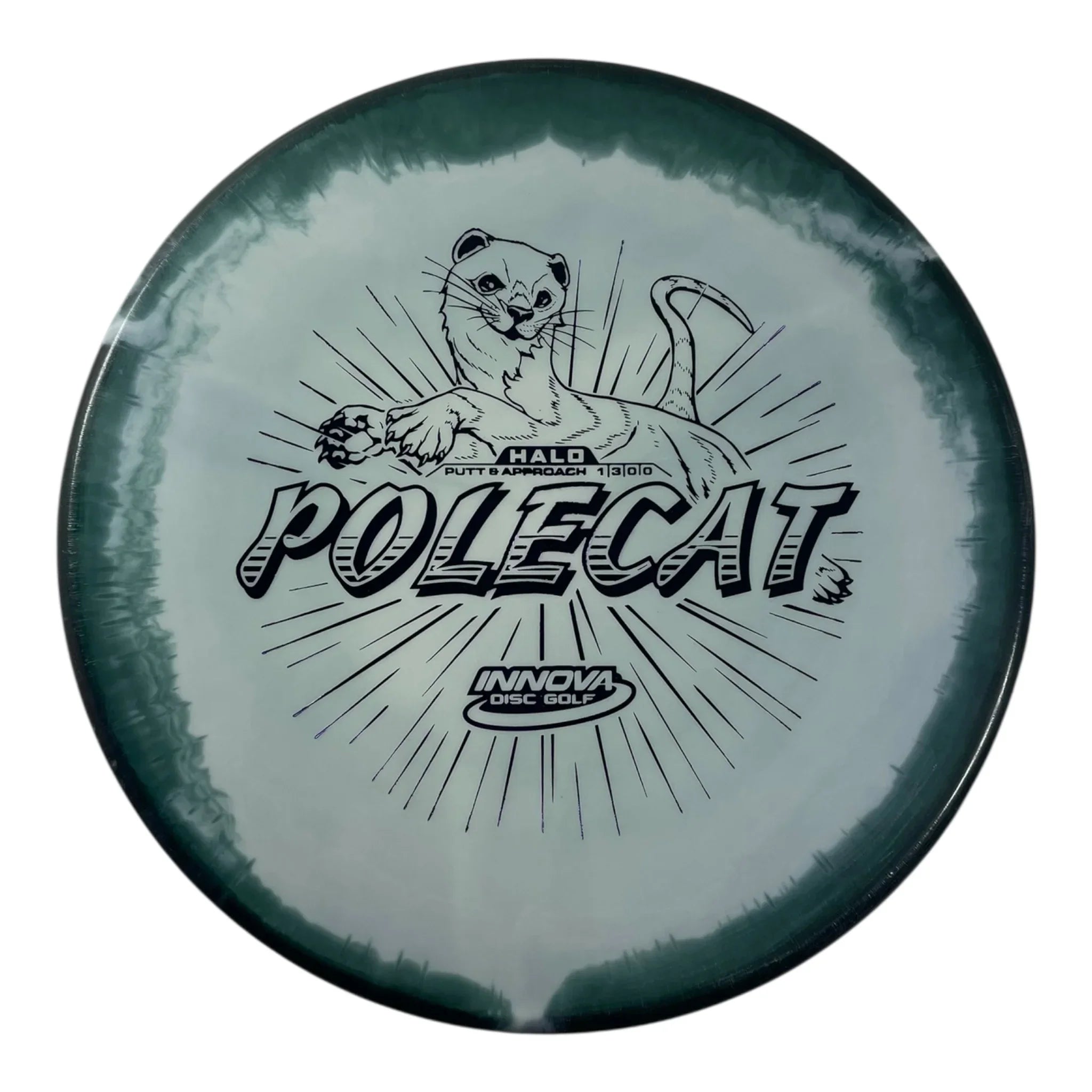 Innova Champion Discs Polecat | Halo Star | Black/Purple 174g Disc Golf