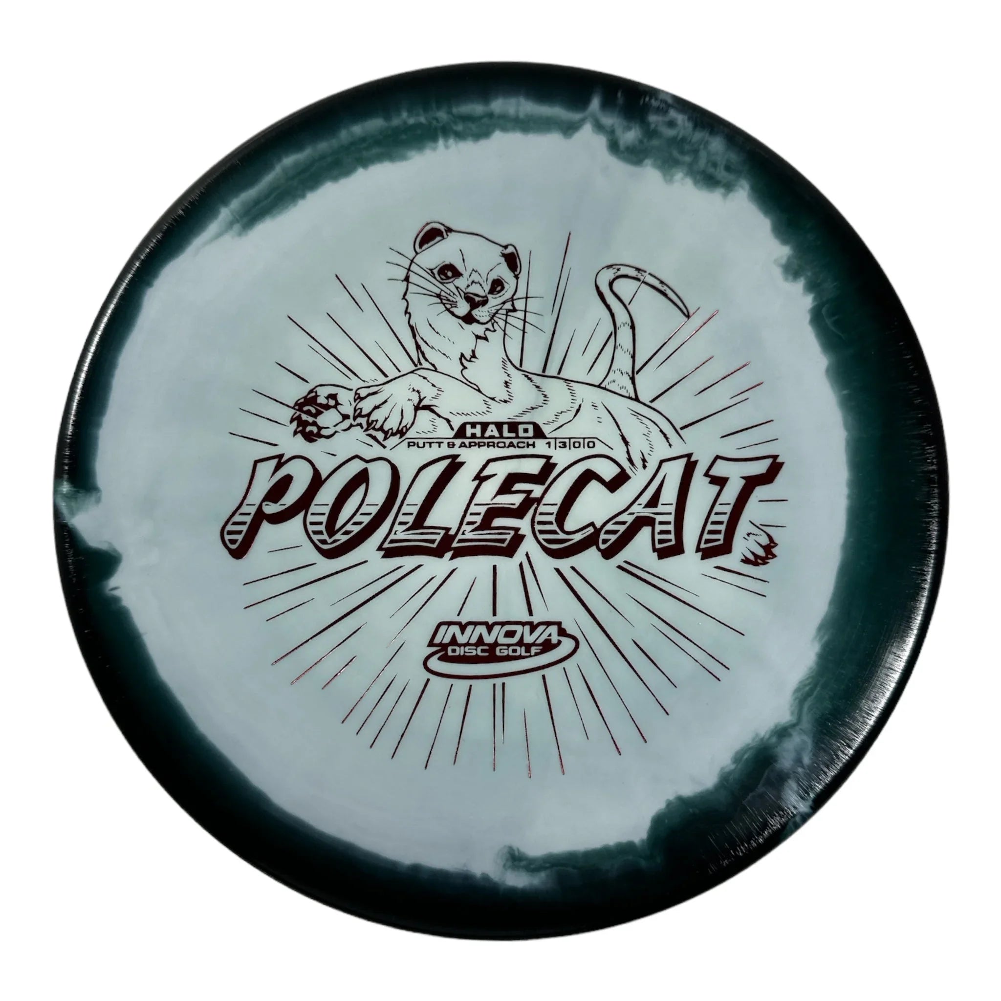 Innova Champion Discs Polecat | Halo Star | Black/Red 173g Disc Golf