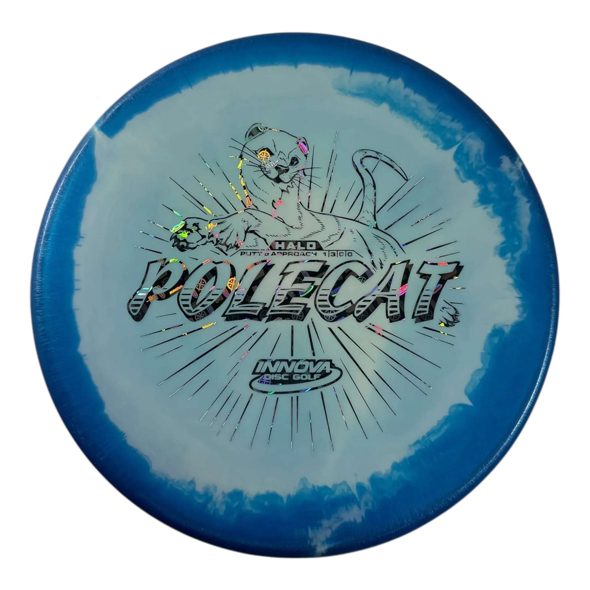 Innova Champion Discs Polecat | Halo Star | Blue/Holo 173g Disc Golf