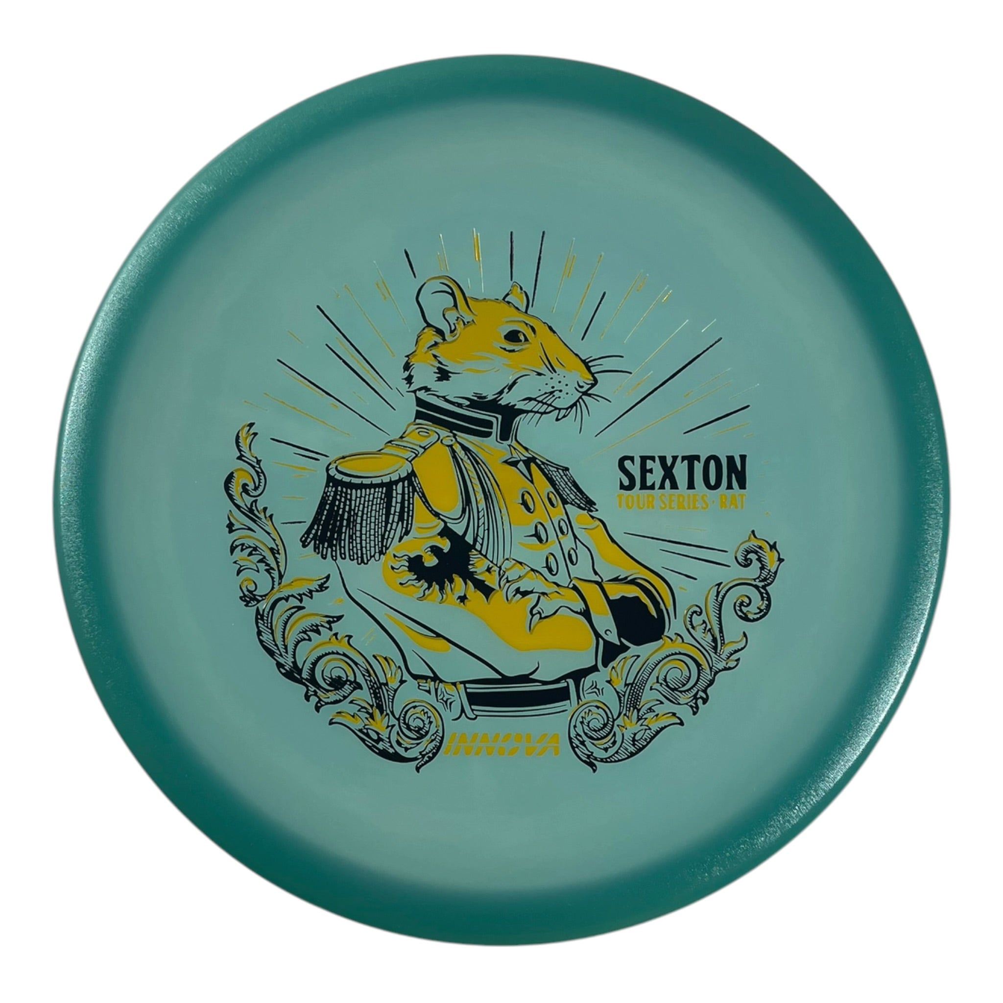 Innova Champion Discs Rat | Proto Glow Champion | Blue/Yellow 173g (Nate Sexton) Disc Golf