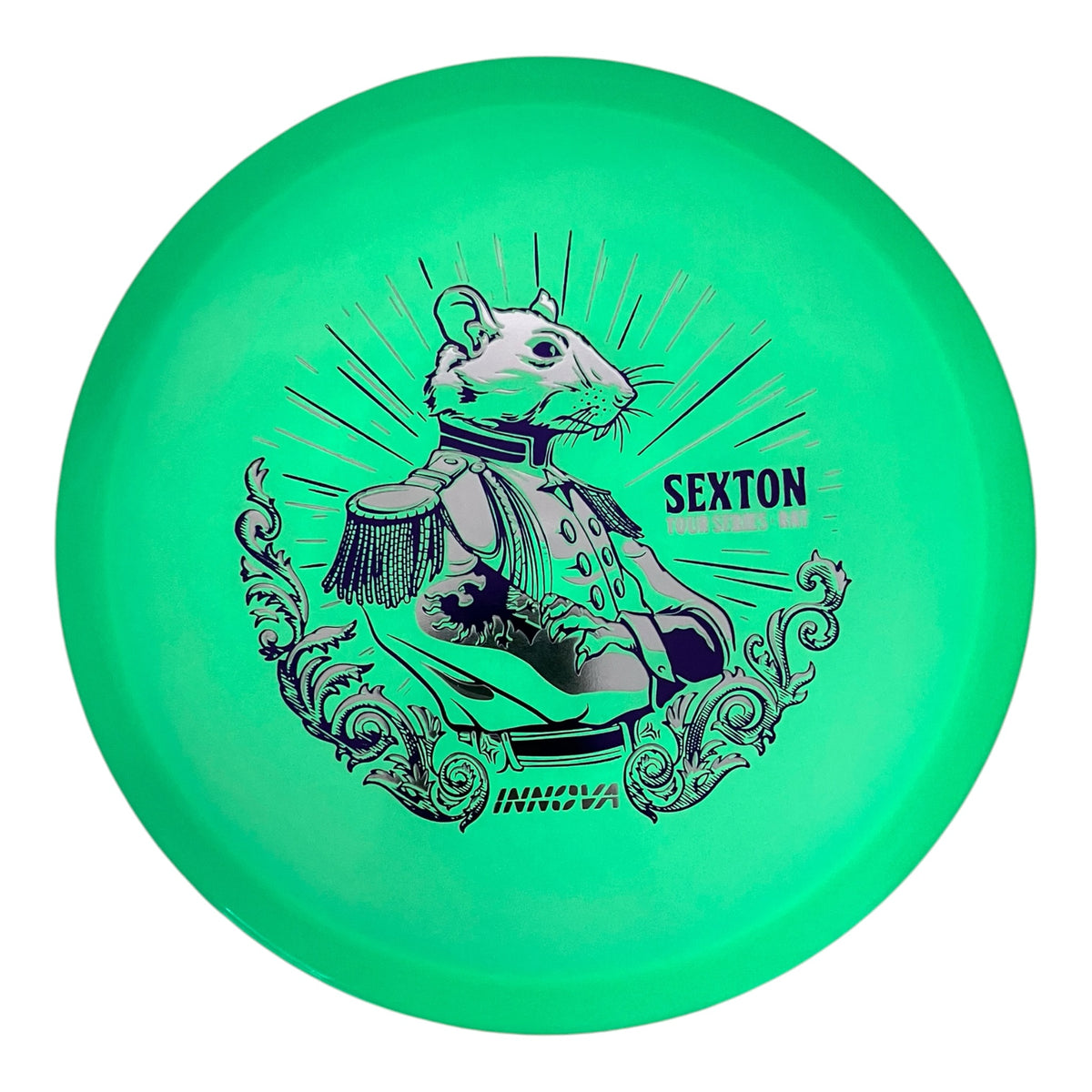Innova Champion Discs Rat | Proto Glow Champion | Green/Purple 173g (Nate Sexton) Disc Golf