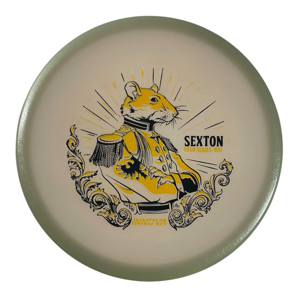 Innova Champion Discs Rat | Proto Glow Champion | Green/Yellow 173g (Nate Sexton) Disc Golf