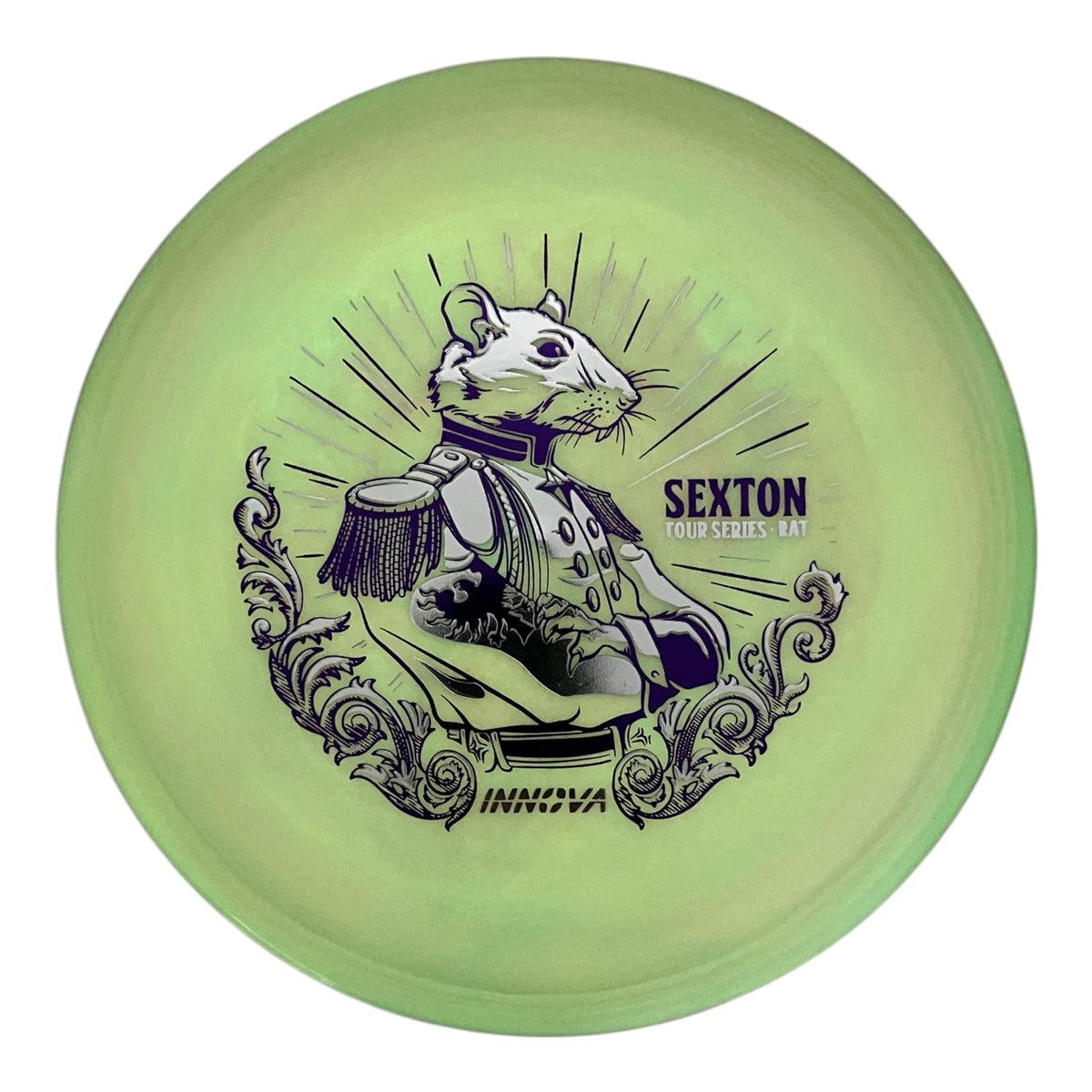 Innova Champion Discs Rat | Proto Glow Champion | Pink/Silver/Purple 173g (Nate Sexton) Disc Golf